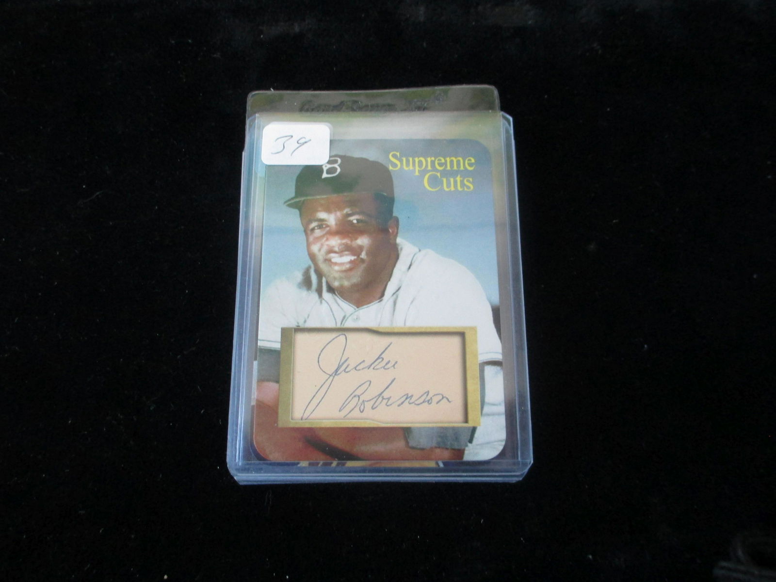 jackie robinson facsimile auto (1 of 1)