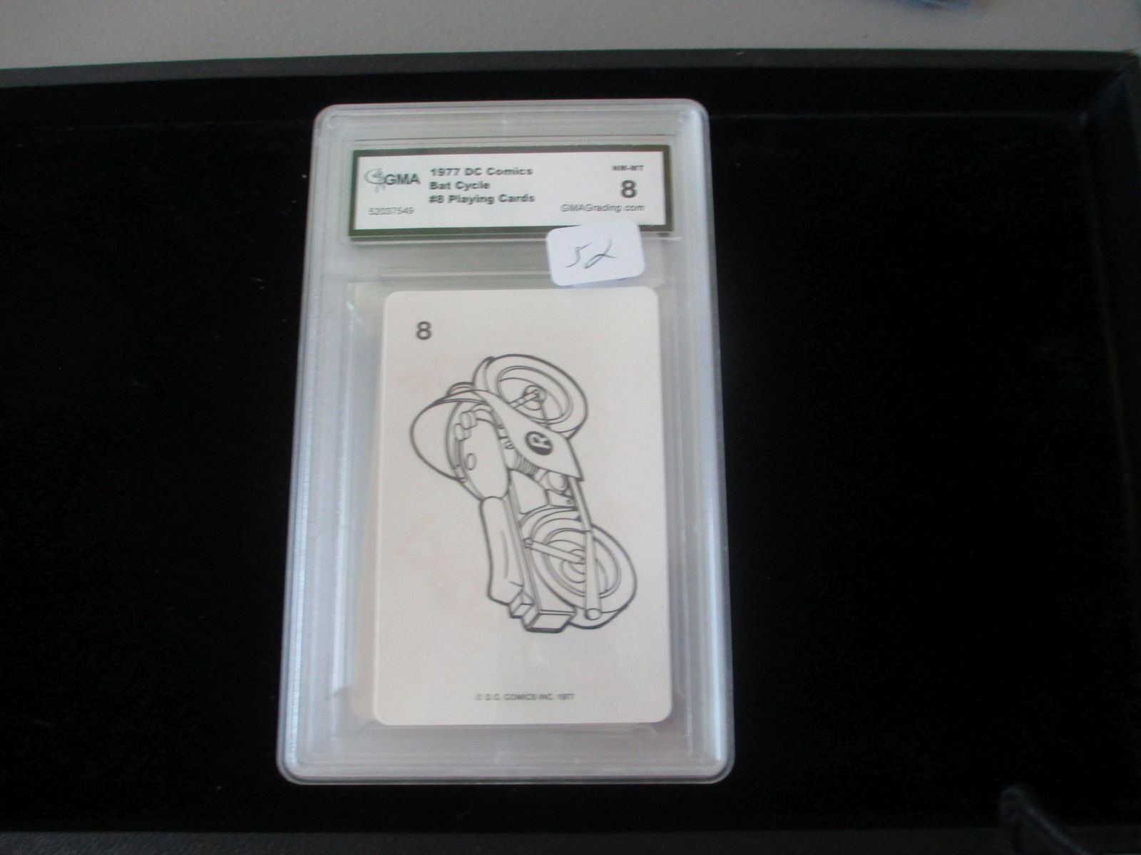 gma graded 1977 bat cycle mint 8 (1 of 1)