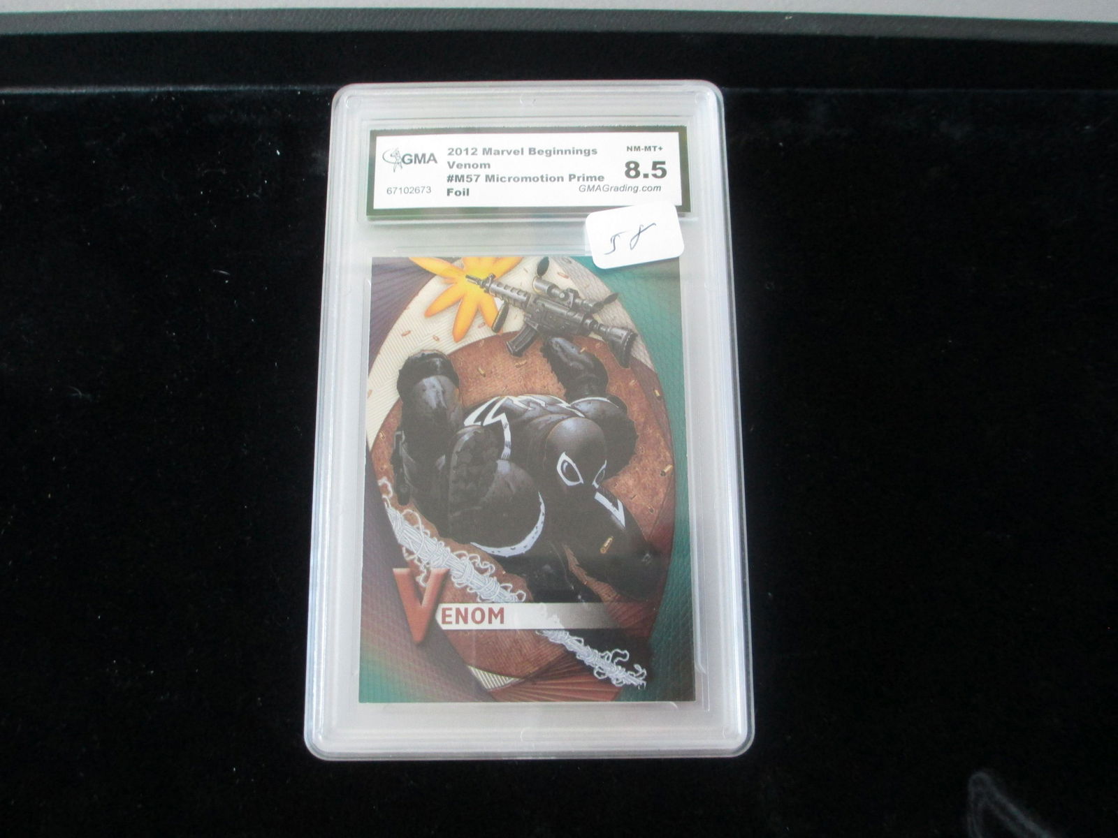 gma graded 2012 venom foil mint 8.5 (1 of 1)