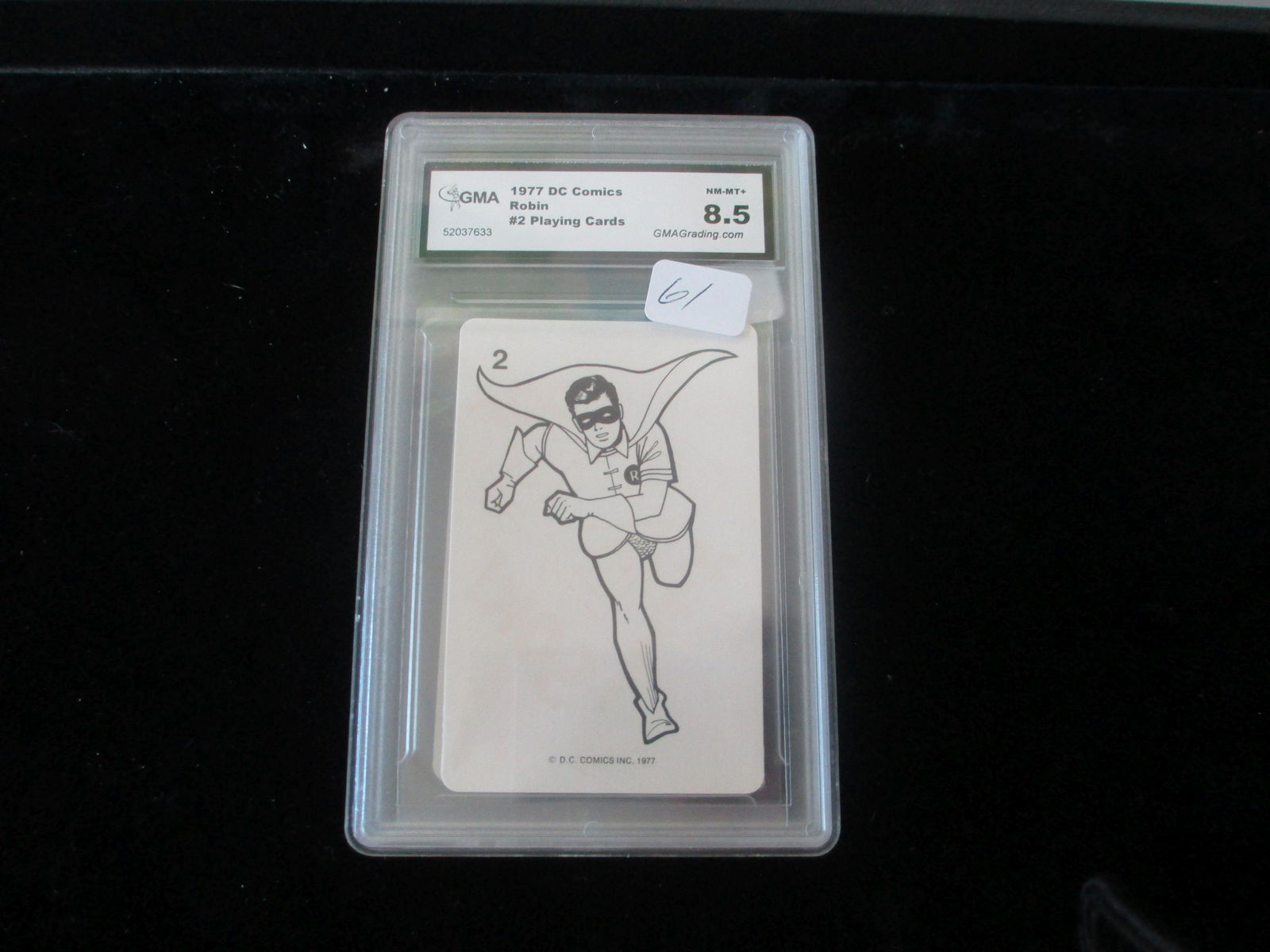 gma graded 1977 robin mint 8.5 (1 of 1)