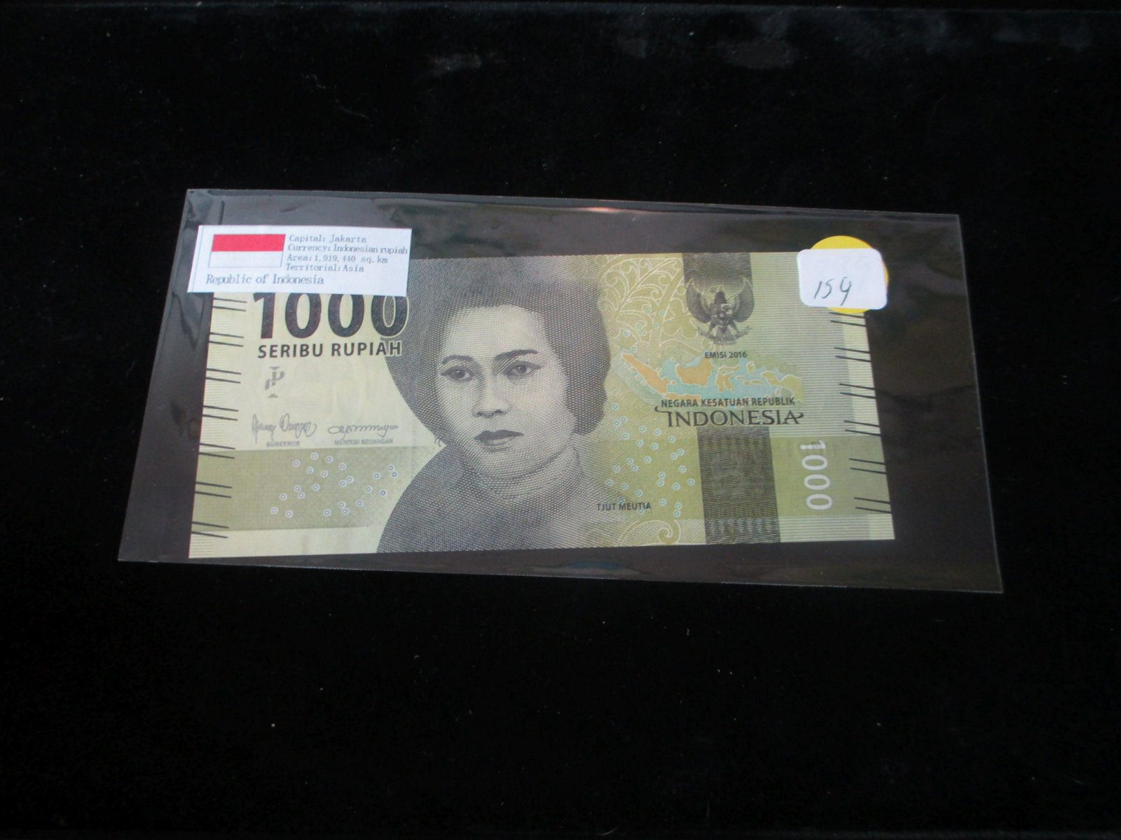 jakarta note: indonesian rupiah