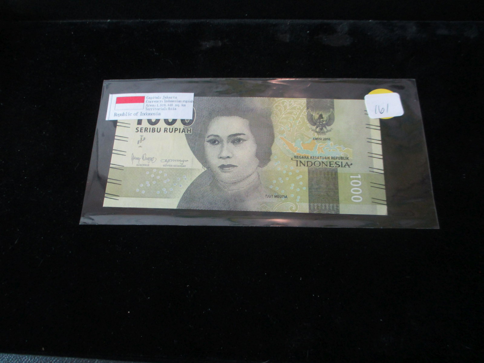 jakarta note: indonesian rupiah