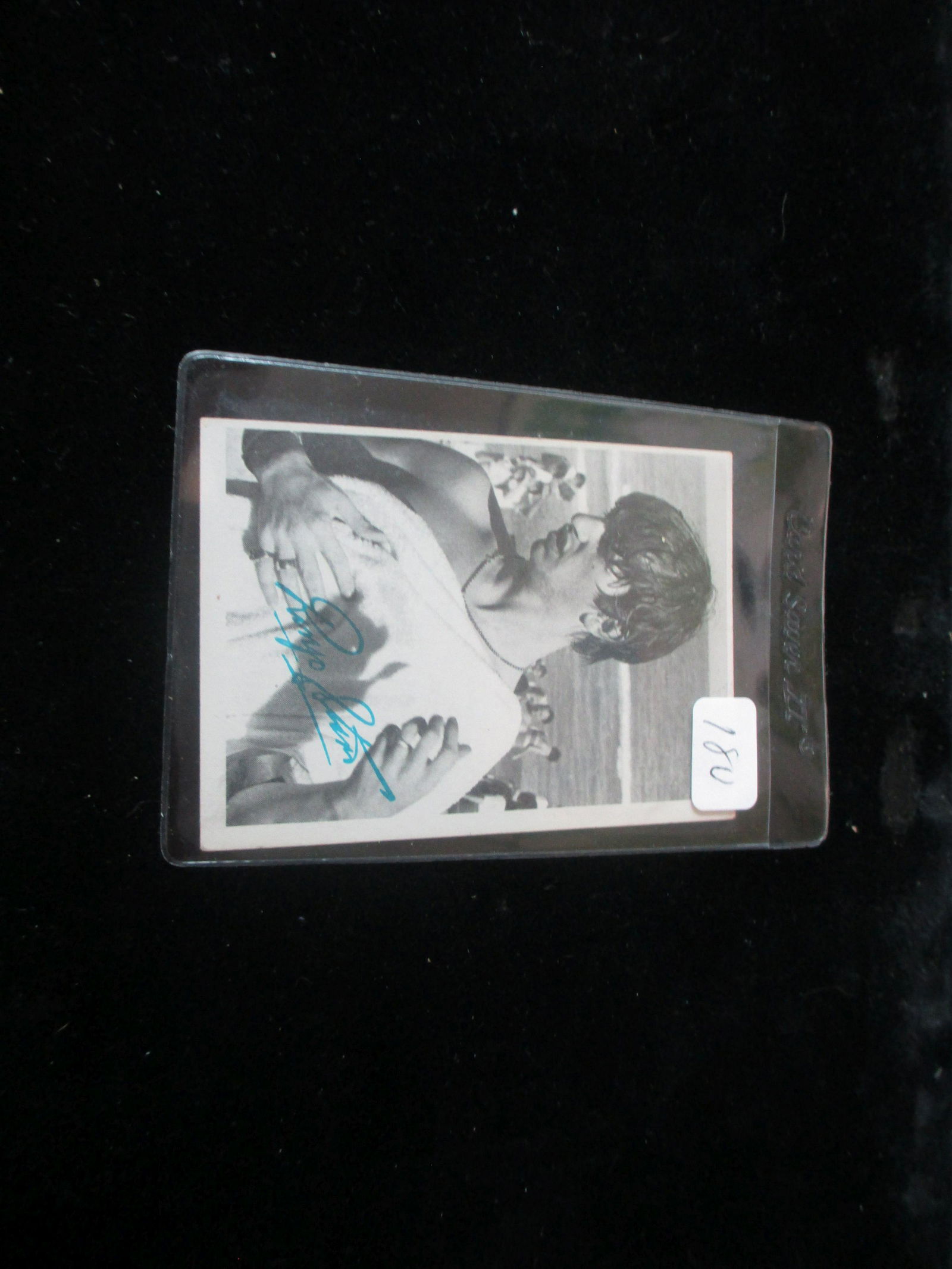 1964 signed ringo star card no coa (1 of 1)