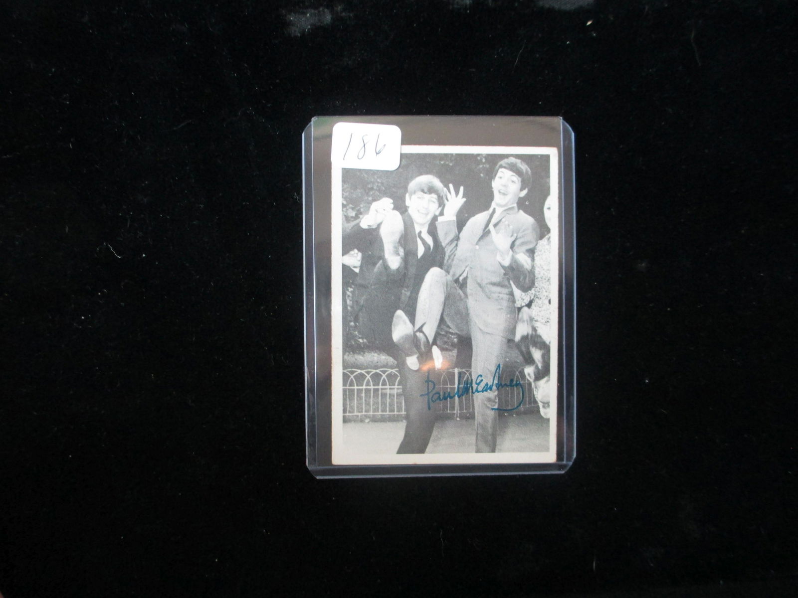 1964 signed paul mccartney beatles cards no coa (1 of 1)
