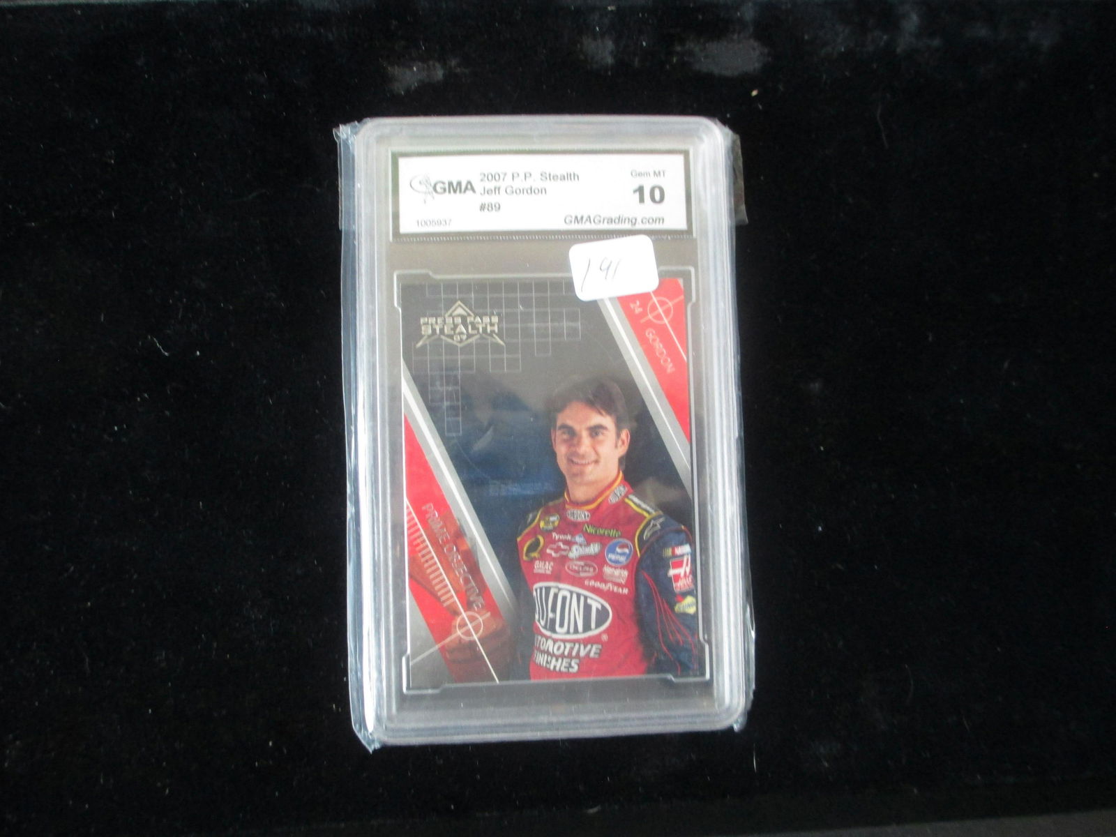 gma graded 2007 jeff gordan mint 10 (1 of 1)