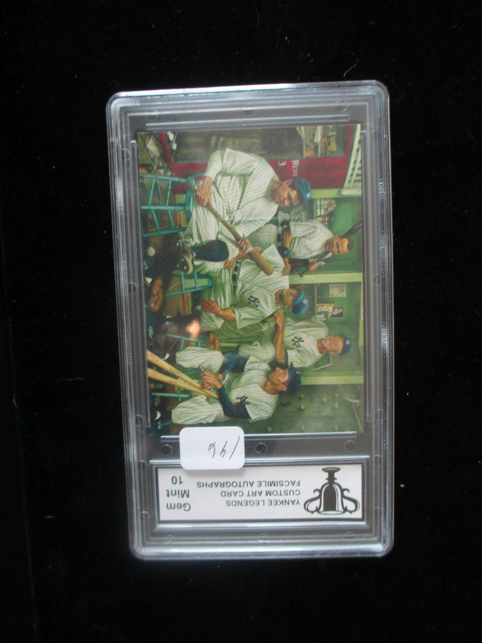 trophy graded yankees legends facsimile autos mint 10 (1 of 1)
