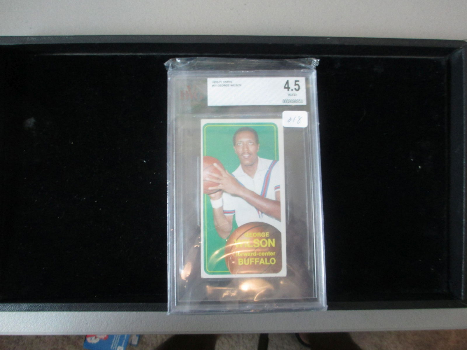 beckett graded 1970 george wilson mint 4.5 (1 of 1)