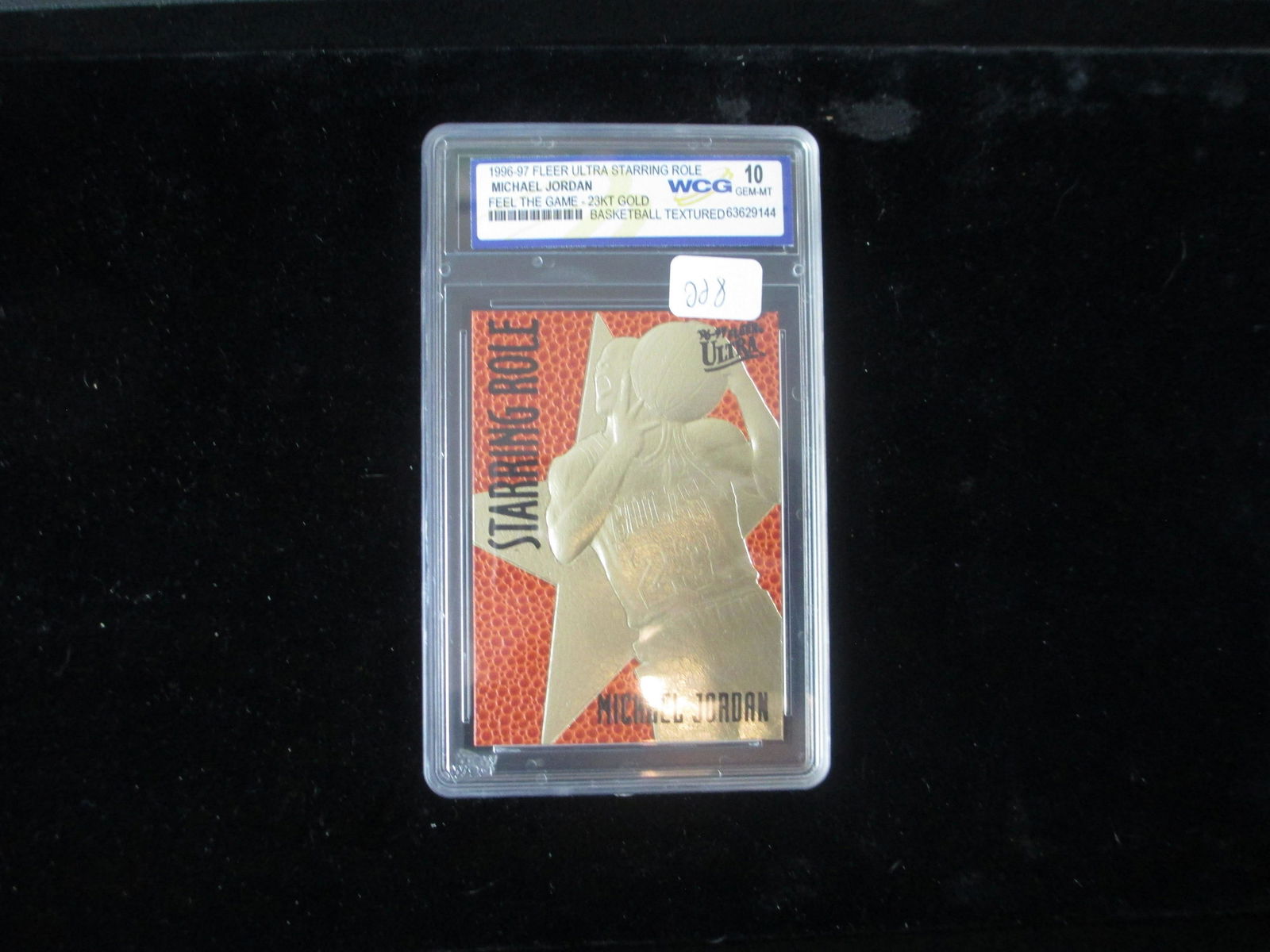 wcg graded 1996 michael jordan mint 10 (1 of 1)