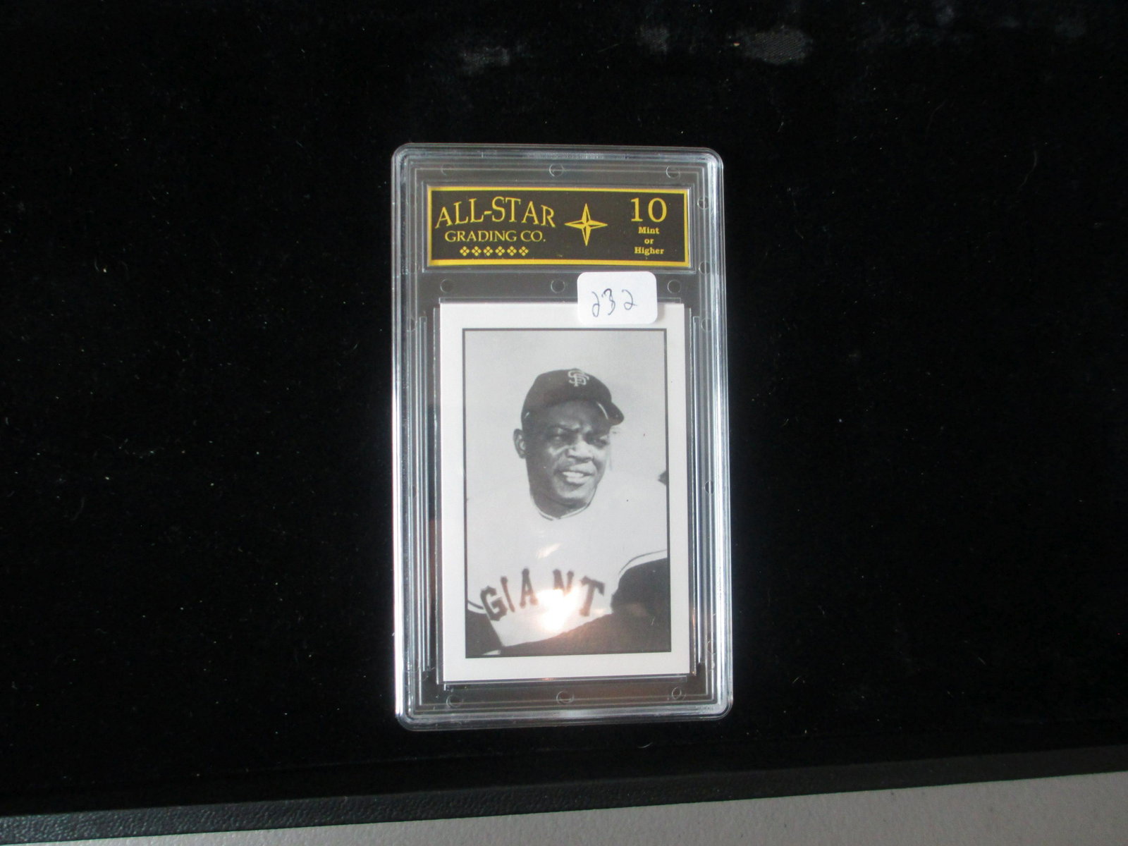 all-star grading willie mays mint 10: a nice graded card