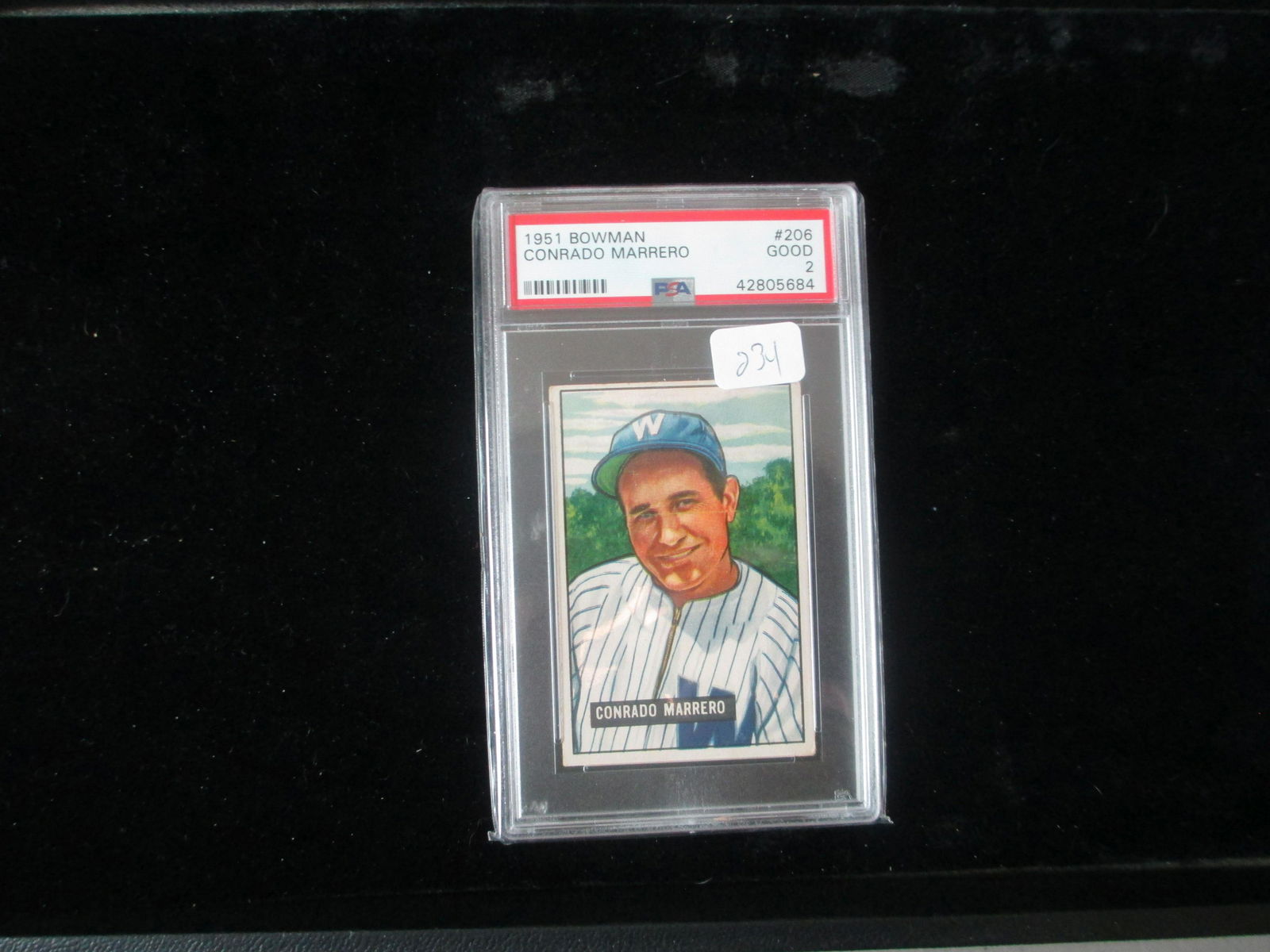 psa graded 1951 conrado marrero mint 2 (1 of 1)