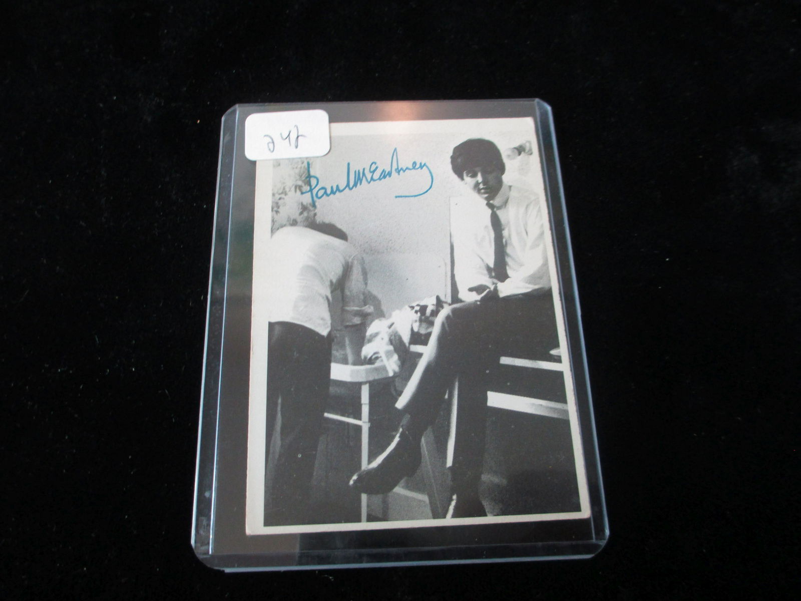 signed beatles 1964 paul mccartney no coa (1 of 1)