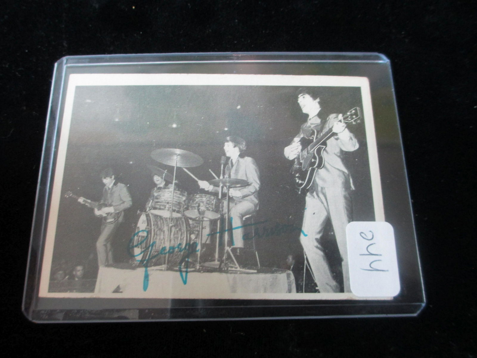 signed beatles 1964 george harrison no coa (1 of 1)