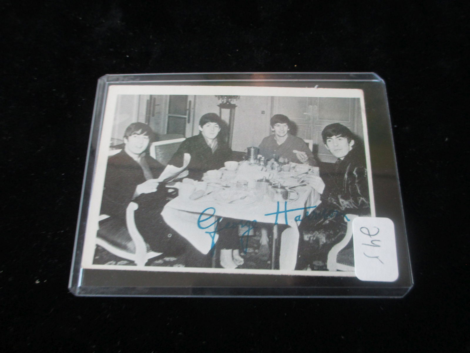 signed beatles 1964 george harrison no coa (1 of 1)