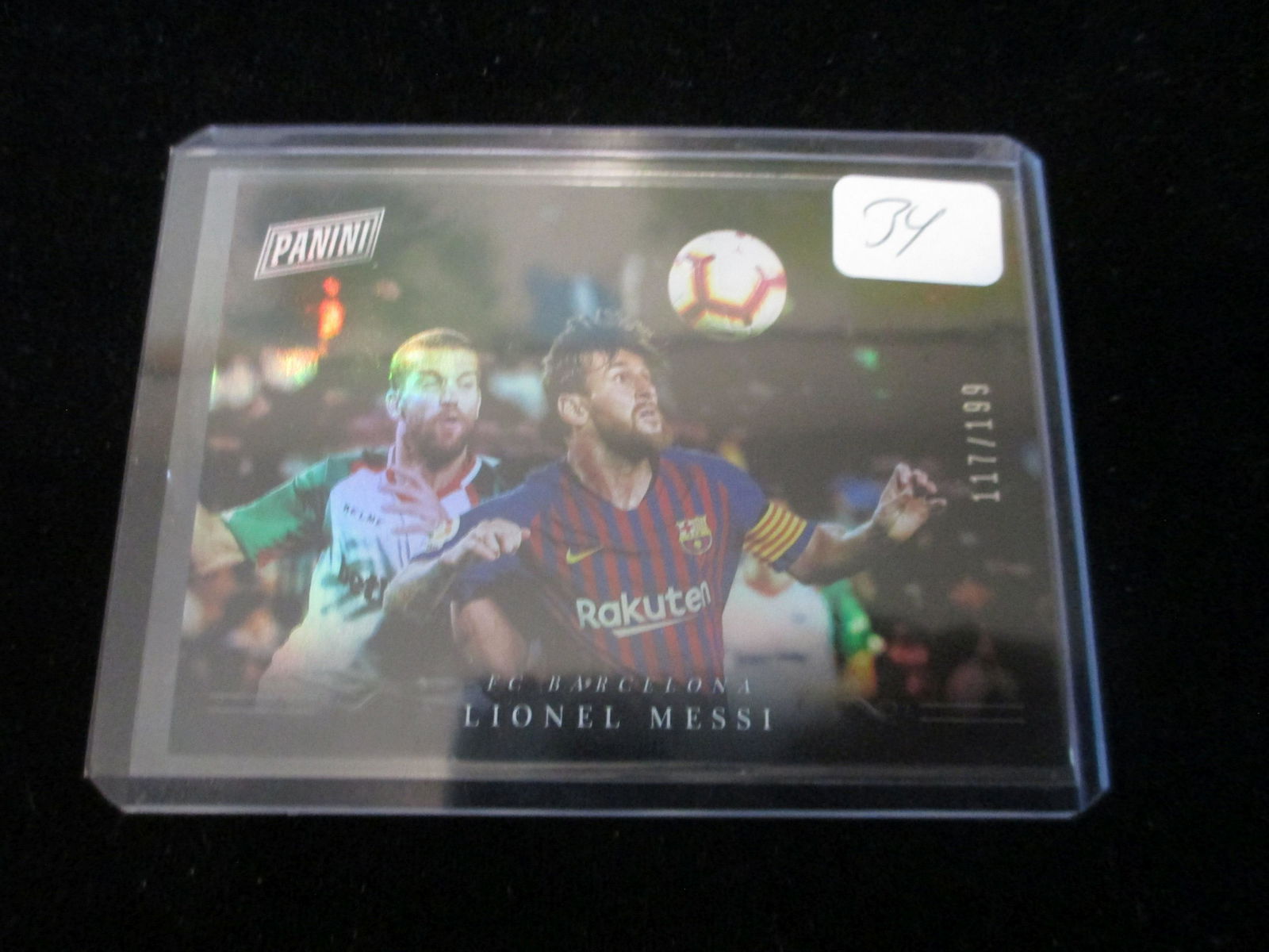 lionel messi numbered card 117/199 (1 of 1)