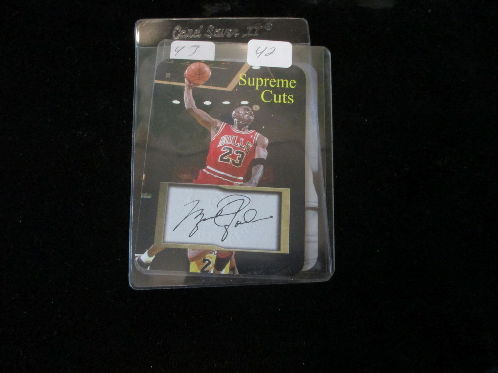 michael jordan fascimile auto (1 of 1)