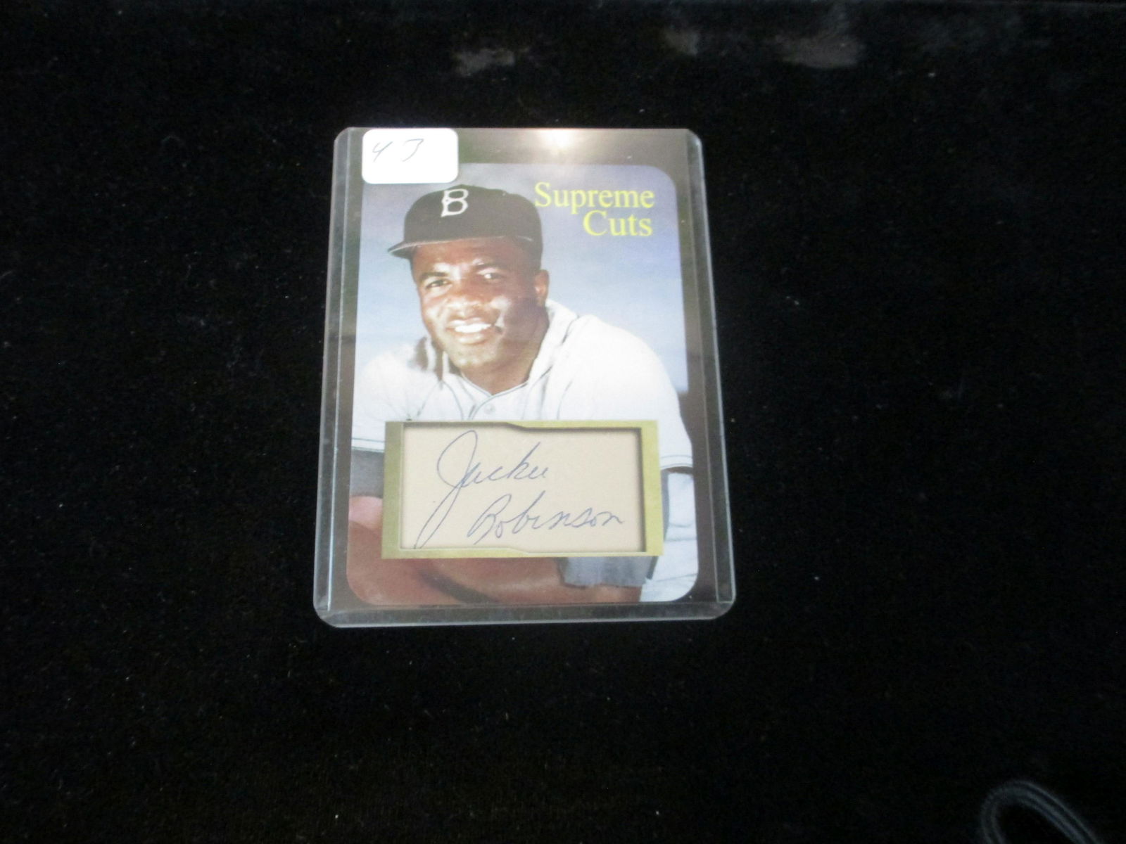 jackie robinson fascimile auto (1 of 1)