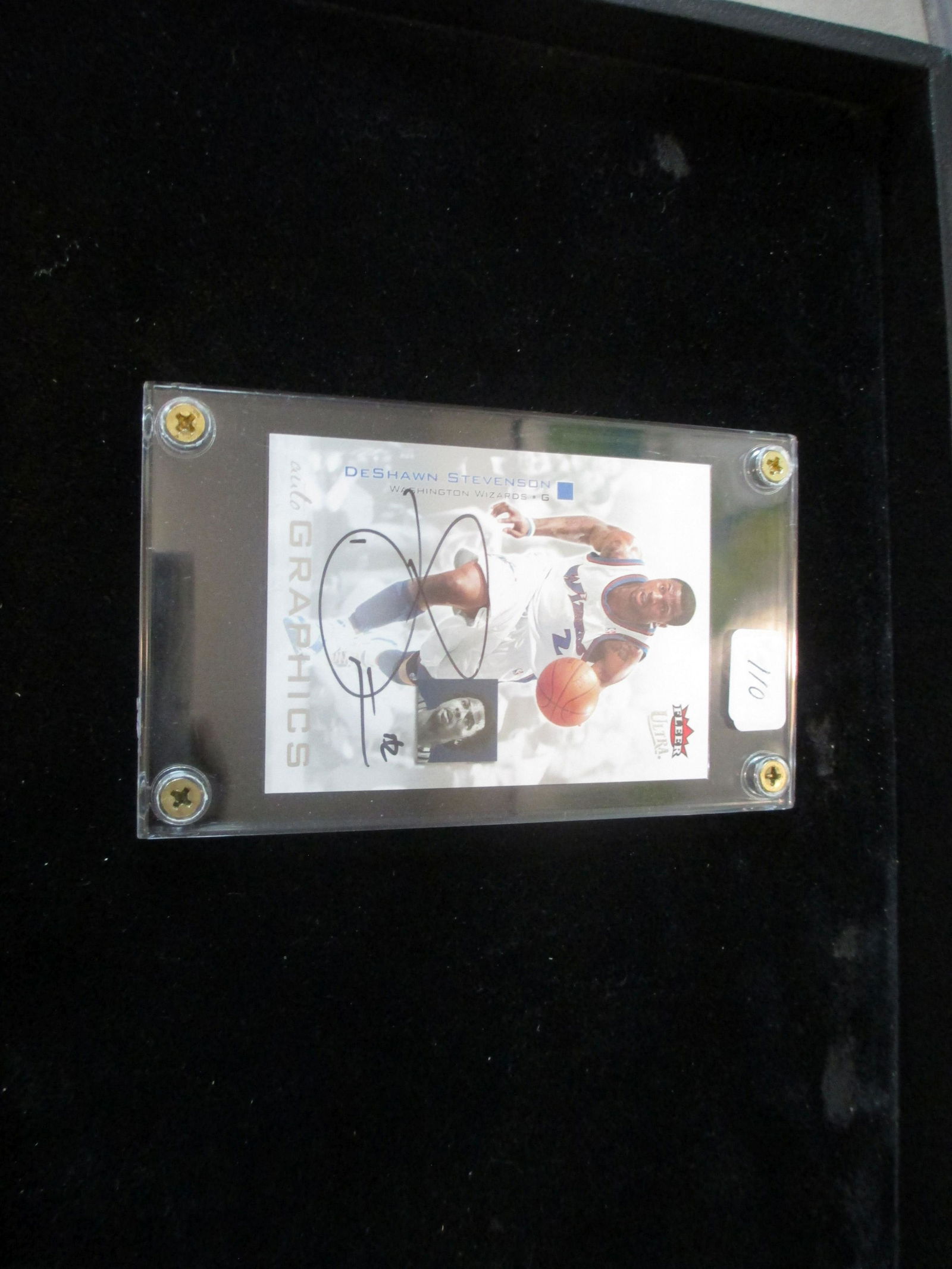 deshawn stevenson signature card (1 of 1)