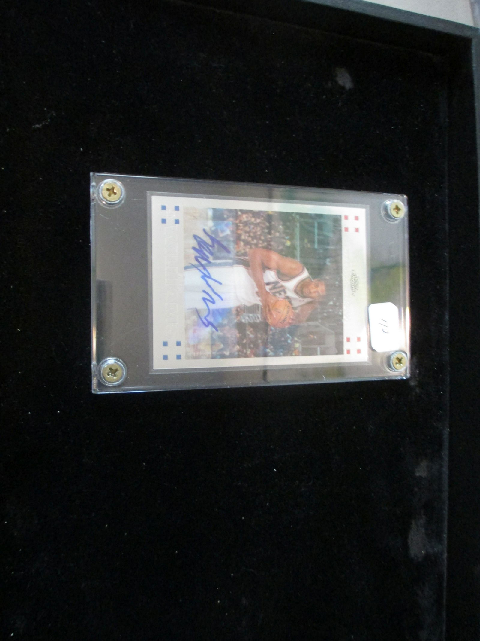 sean williams signature card numered 176/539 (1 of 1)