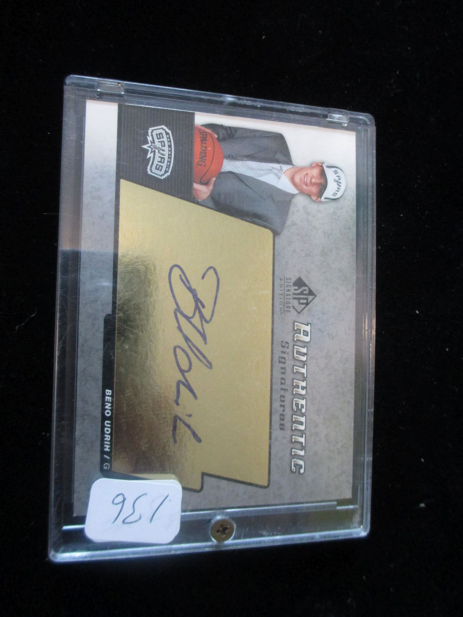 beno udrih signature card (1 of 1)