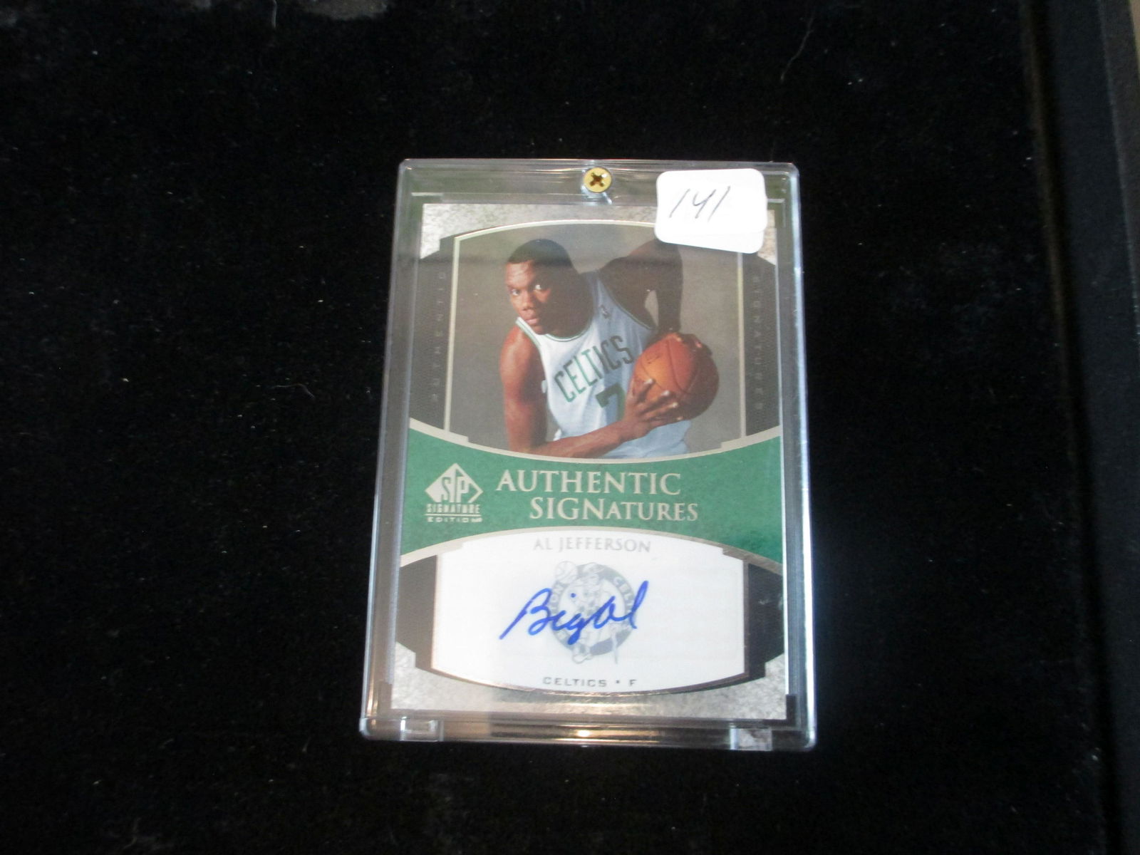 al jefferson signature card (1 of 1)