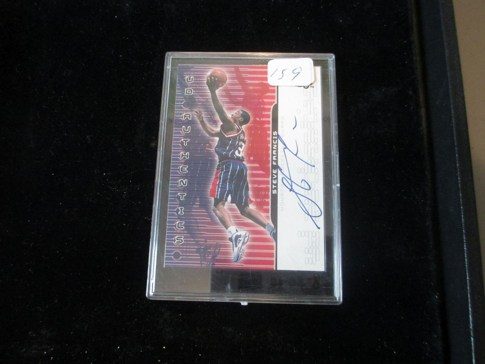 steve francis signature card (1 of 1)