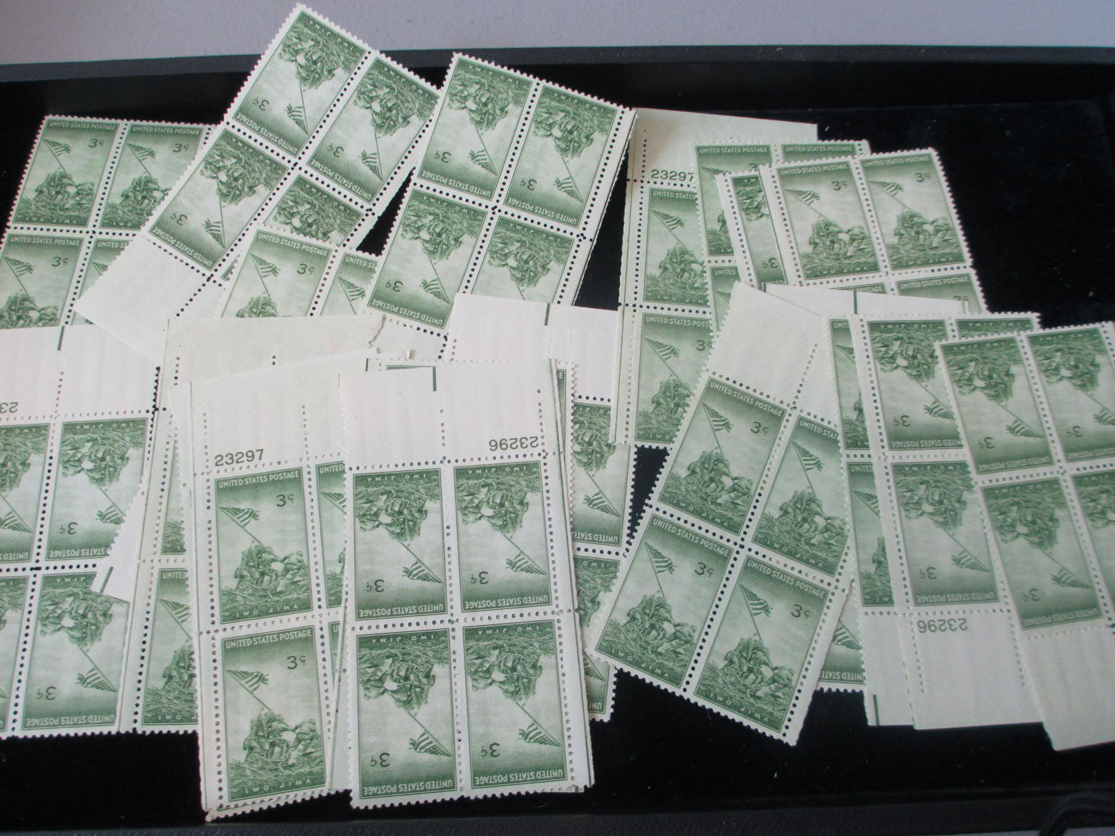 lot of 20 mint stamp plate blocks (1 of 1)