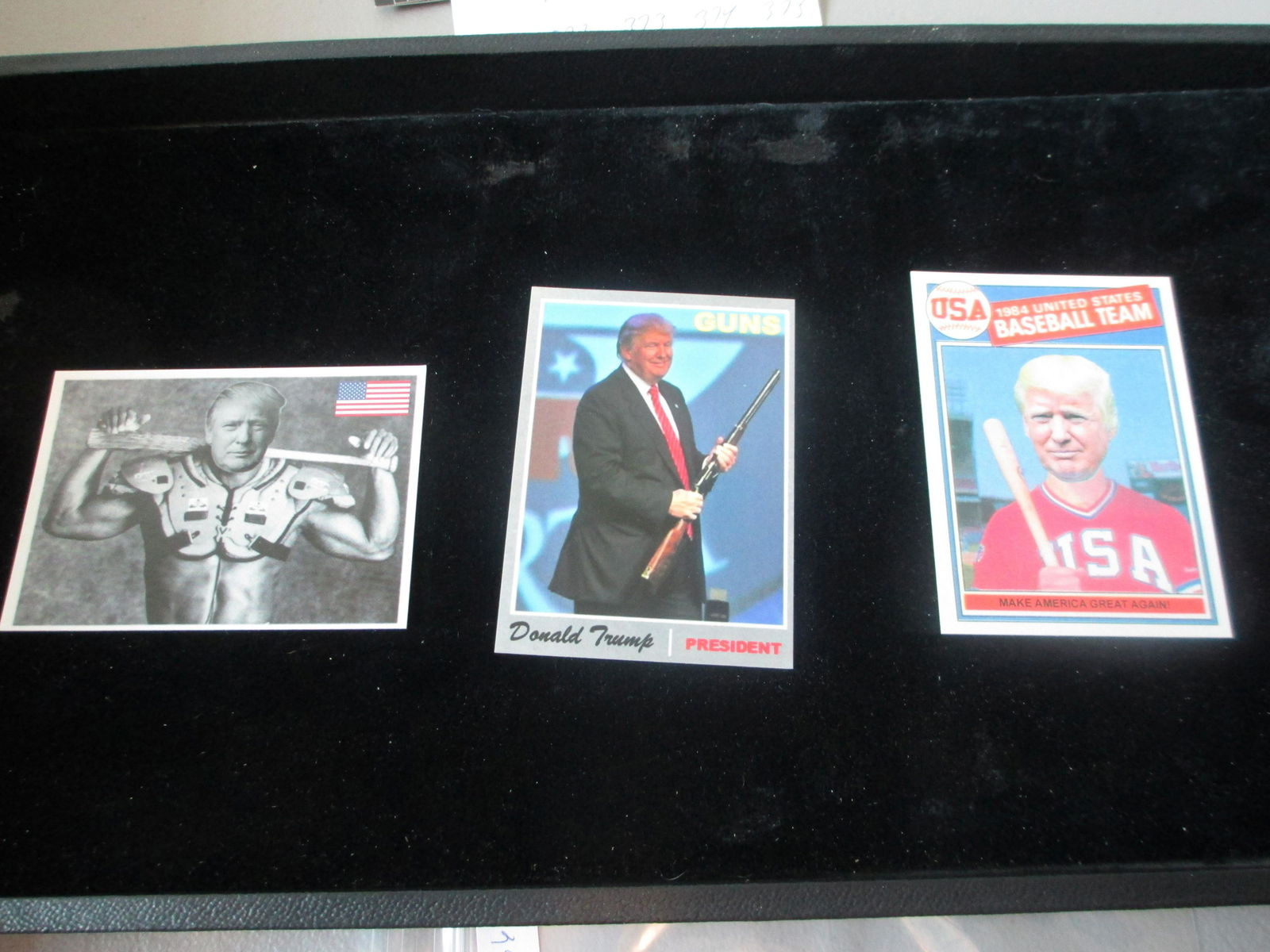 lot of 3 president trump novelty cards (1 of 1)