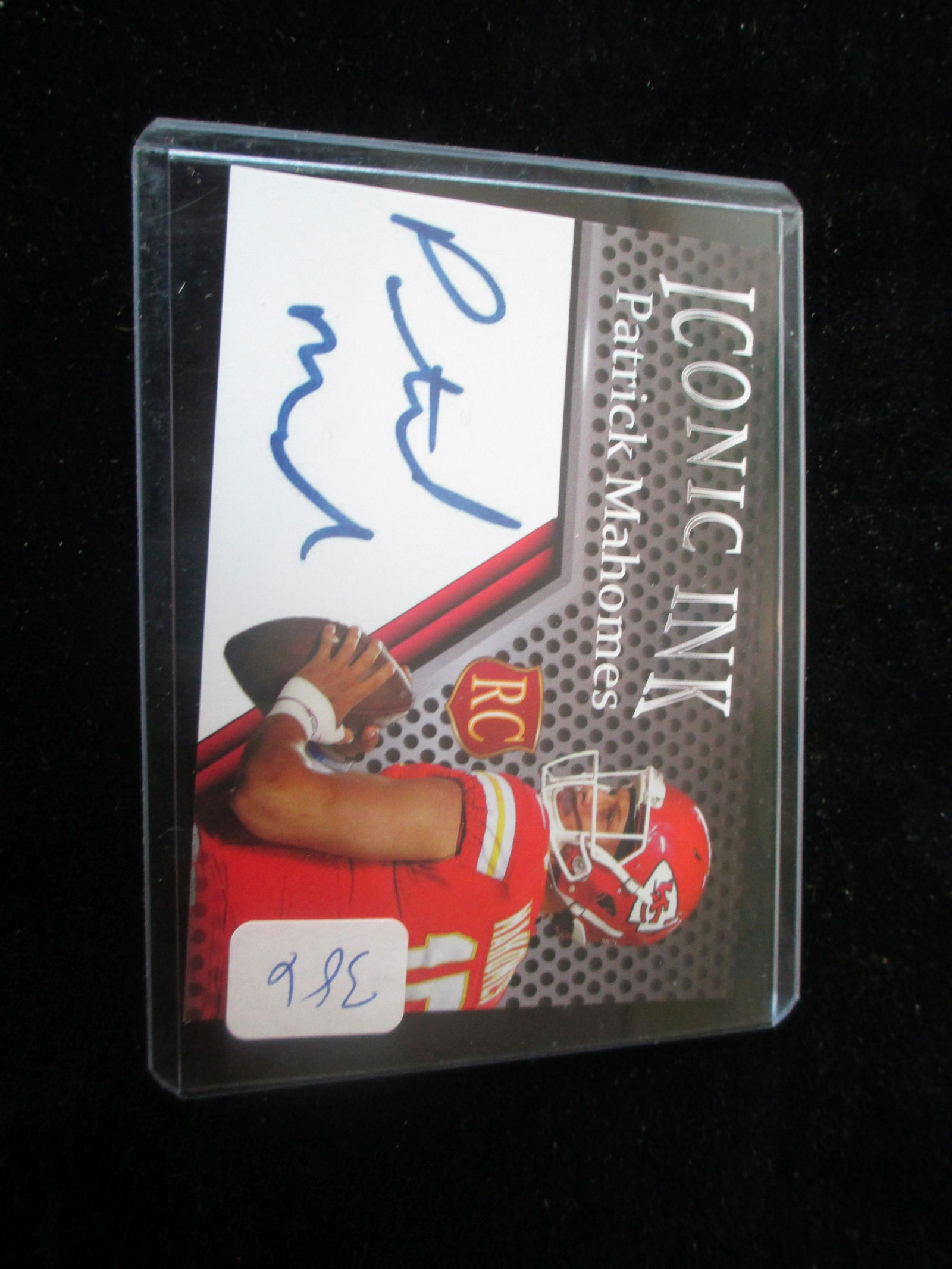 patrick mahomes facsimile auto (1 of 1)