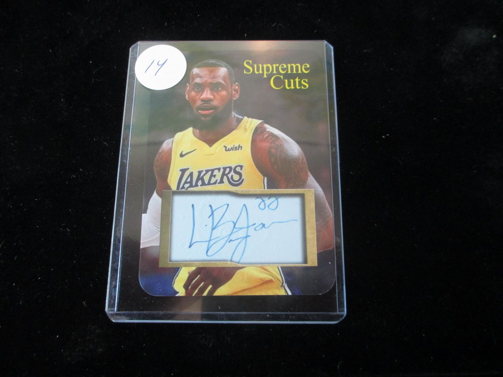 lebron james facsimile auto (1 of 1)