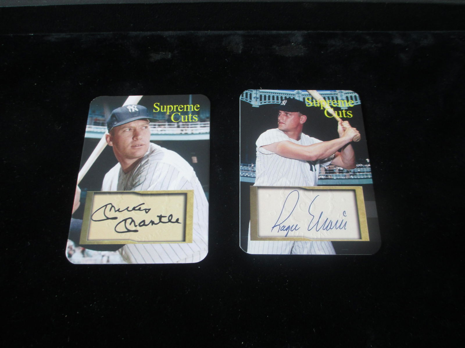 mickey mantle and roger maris facsimile autos (1 of 1)