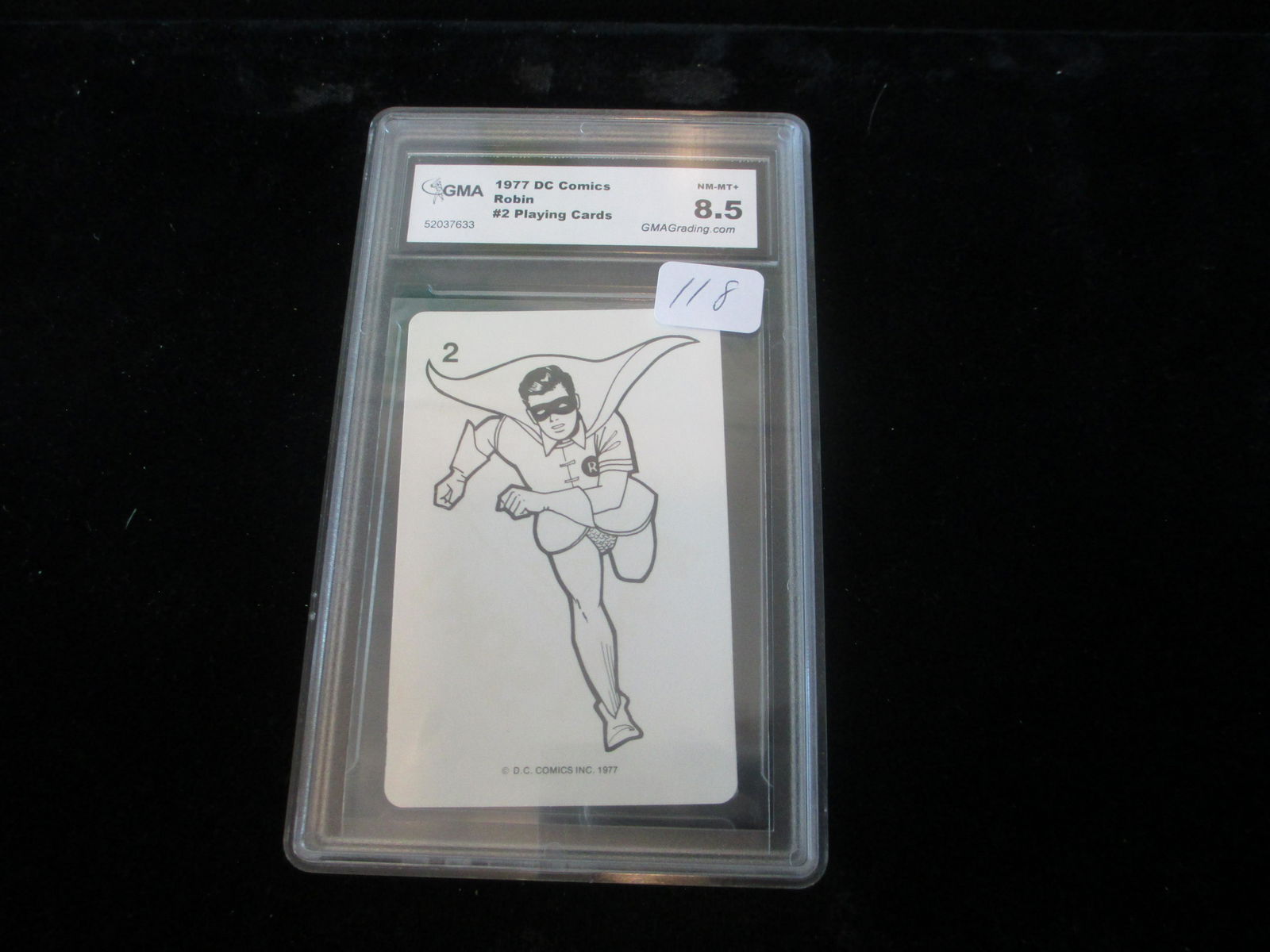 gma graded 1977 robin mint 8.5 (1 of 1)