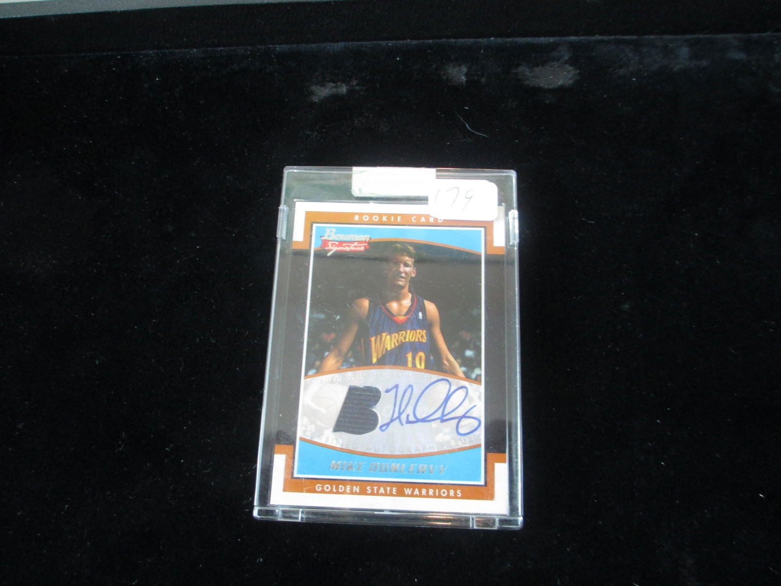 dahntay jones signed jersey card numbered 45/1250 (1 of 1)