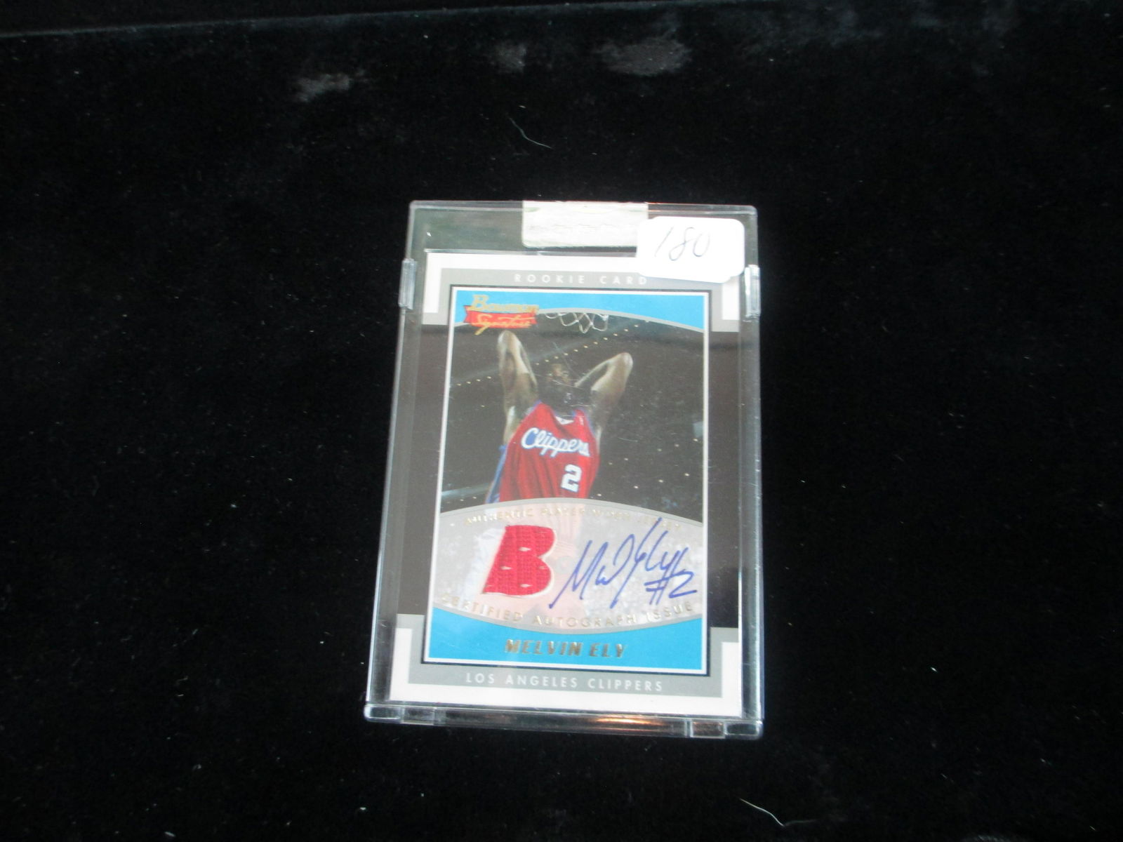 melvin ely signed jersey card numbered 36/99 (1 of 1)