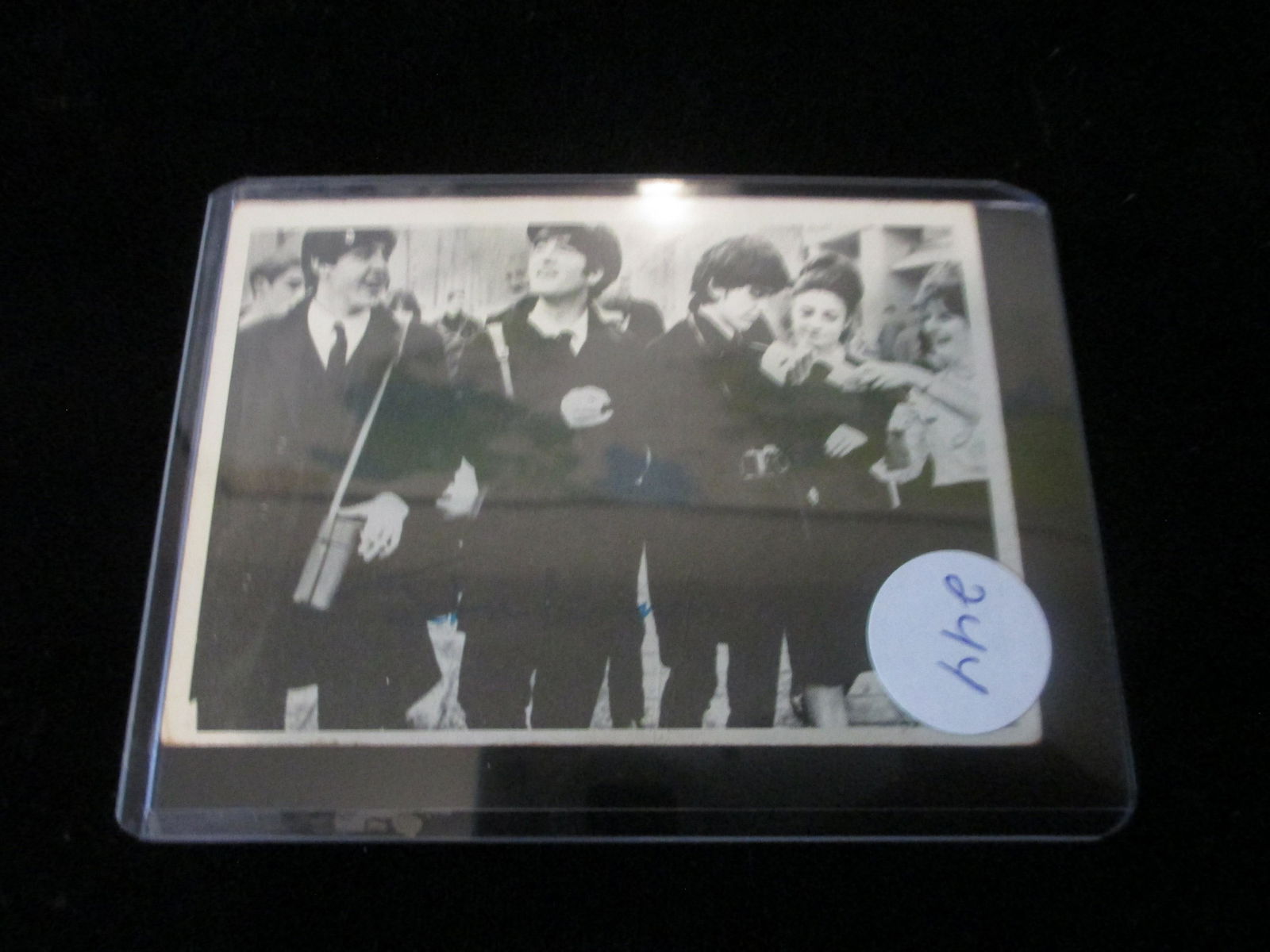 1964 signed beatles card no coa john lennon (1 of 1)