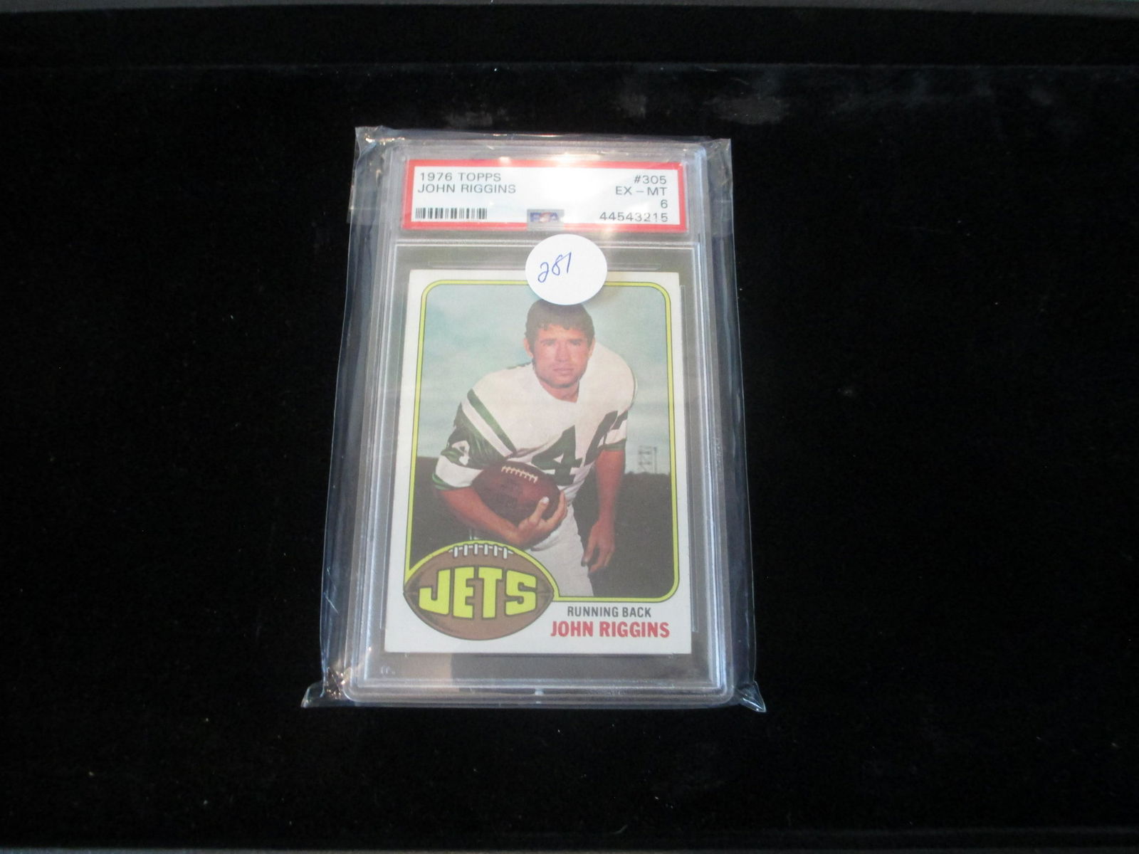 psa graded 1976 john riggins mint 6 (1 of 1)