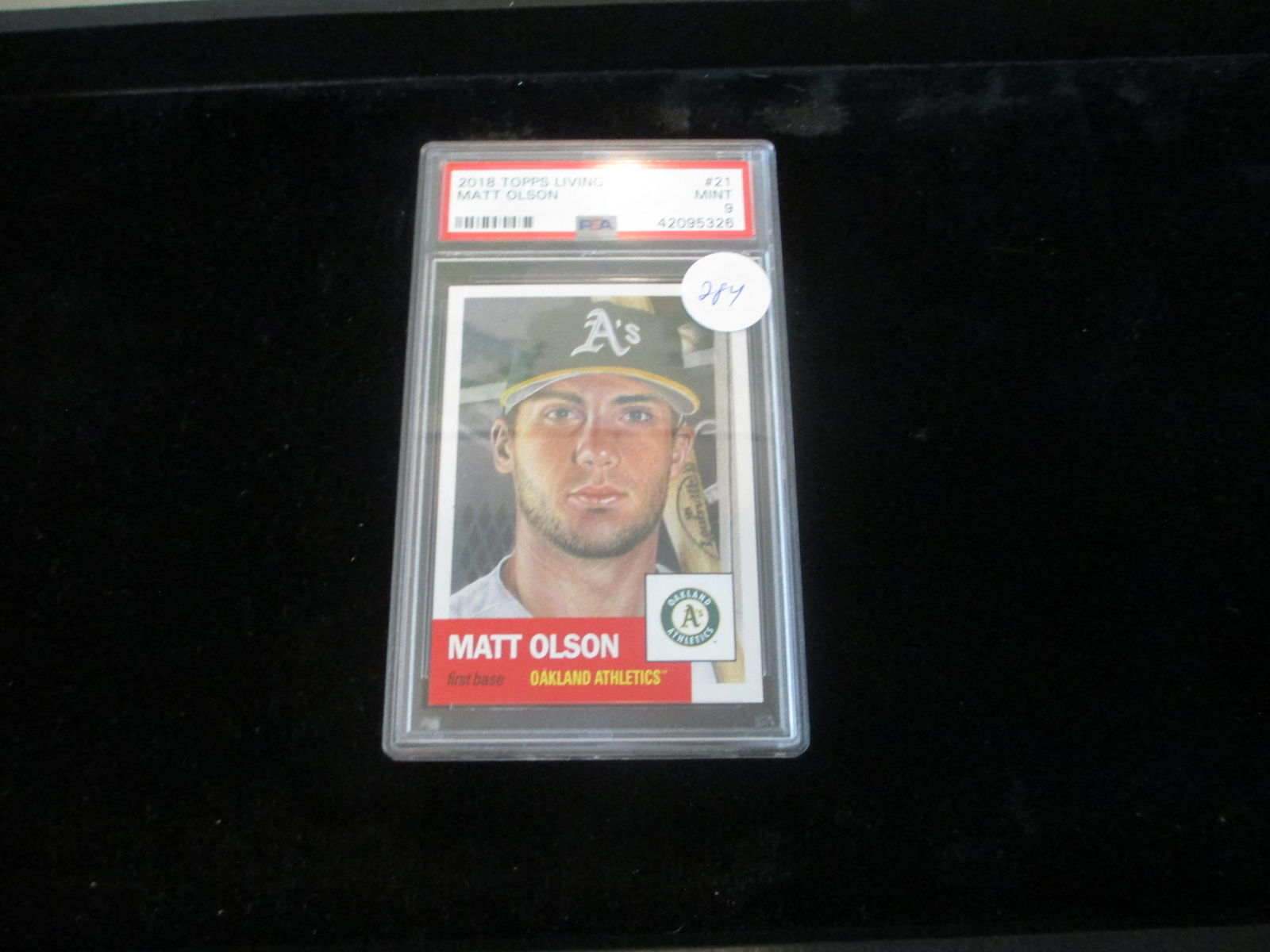 psa graded 2018 matt olson mint 9 (1 of 1)