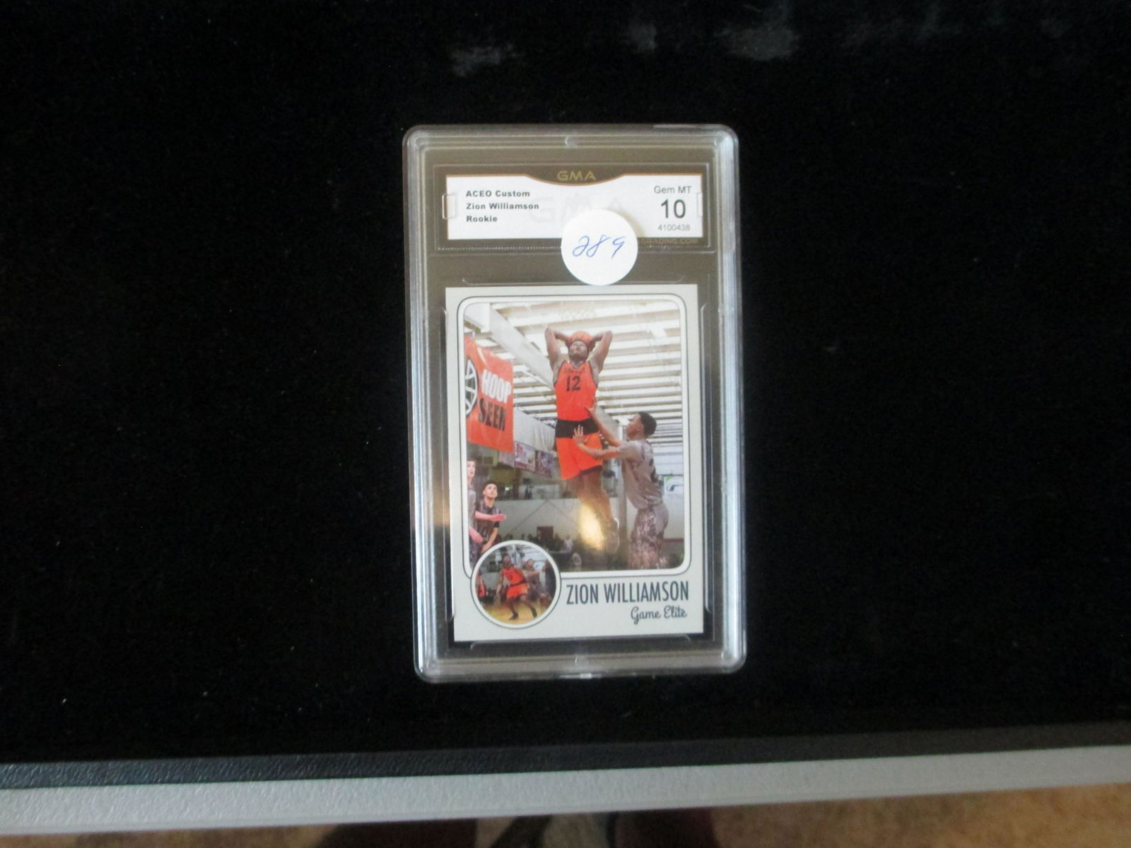 gma graded zion williams rookie card mint 10 (1 of 1)