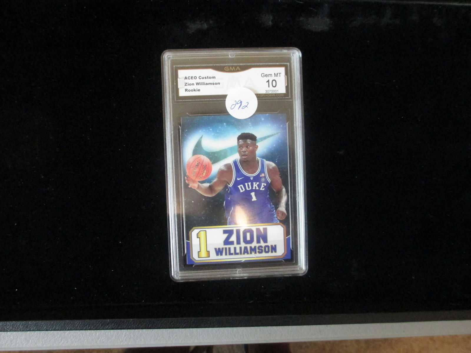 gma graded zion williamson rookie card mint 10 (1 of 1)