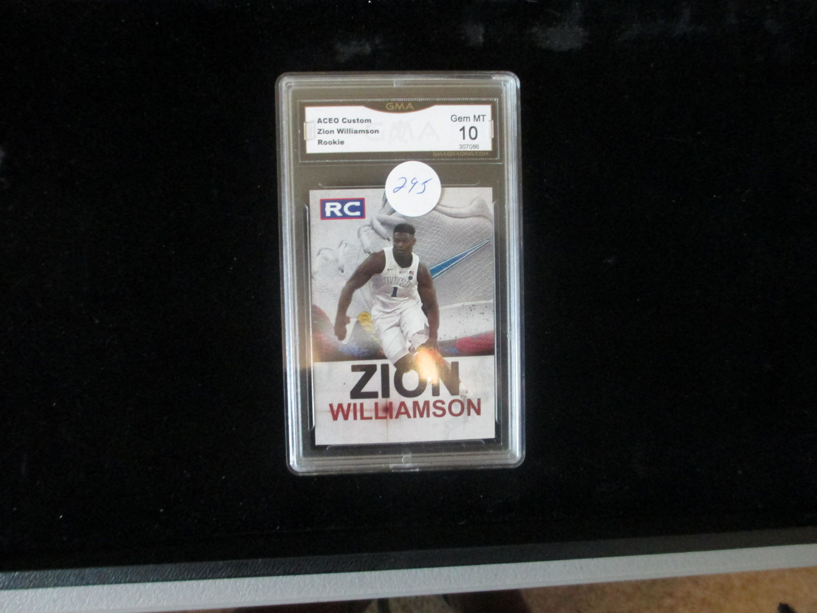 gma graded zion williamson rookie card mint 10 (1 of 1)