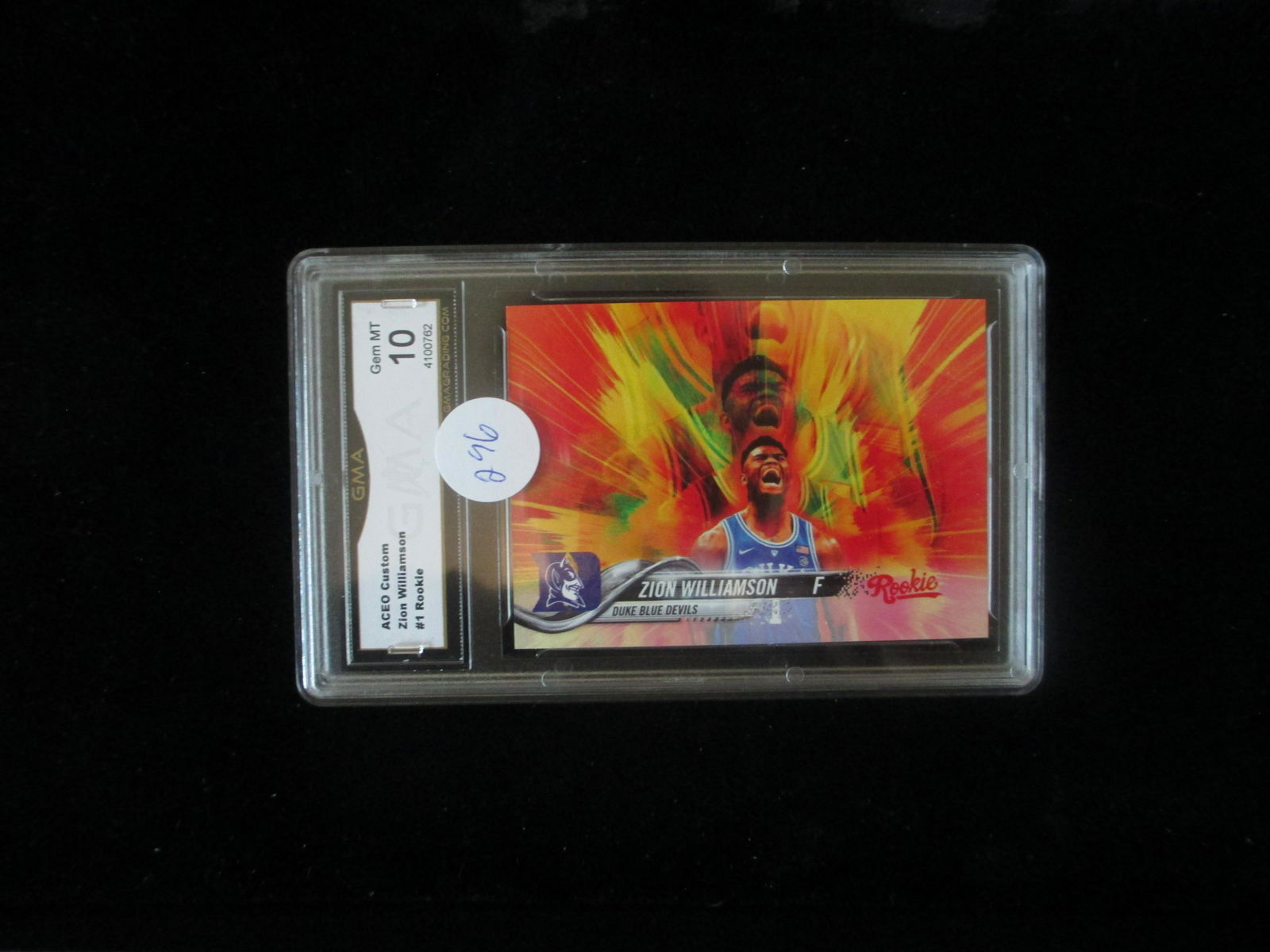 gma graded zion williamson rookie card mint 10 (1 of 1)