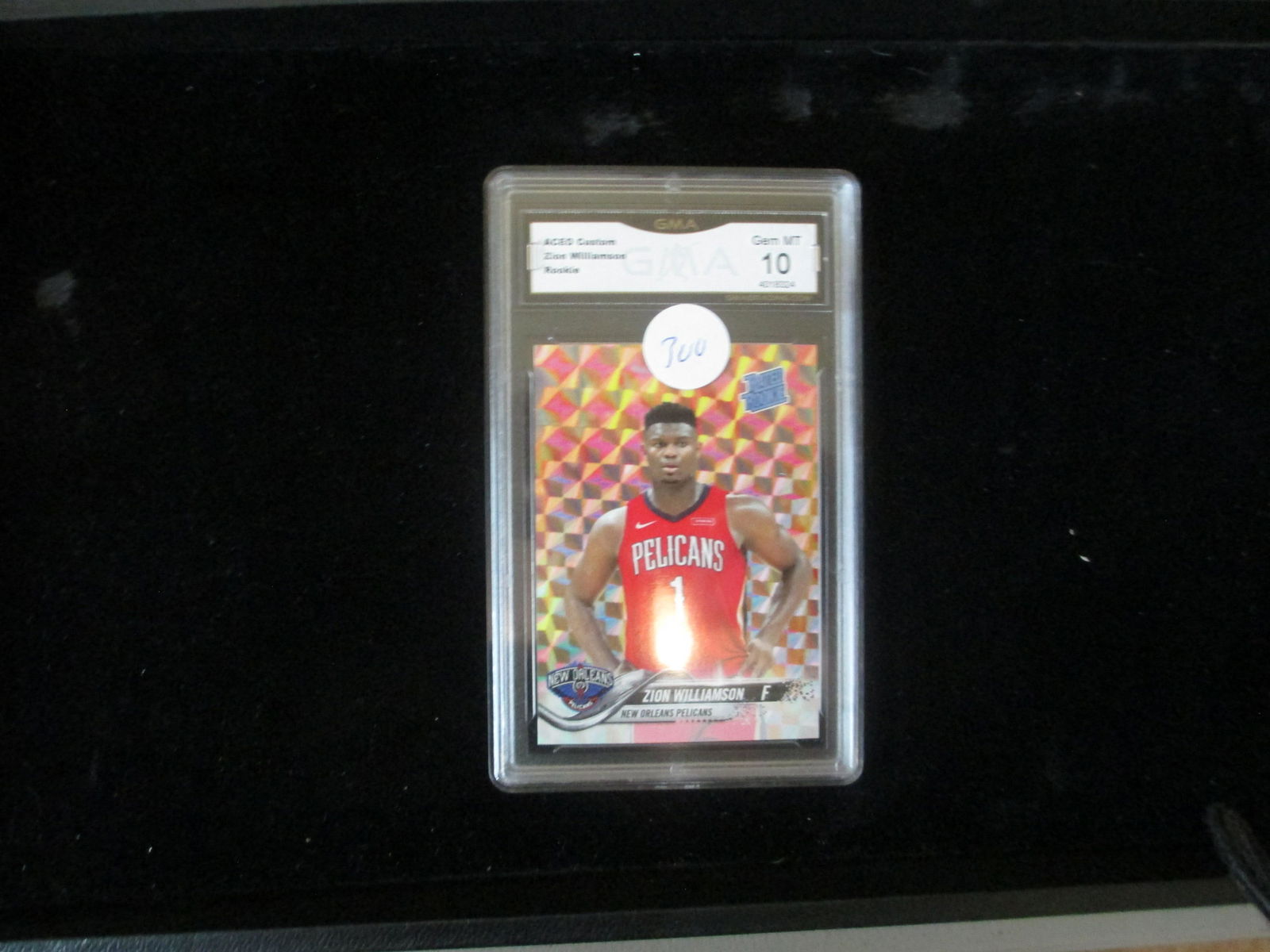 gma graded zion williamson rookie card mint 10 (1 of 1)
