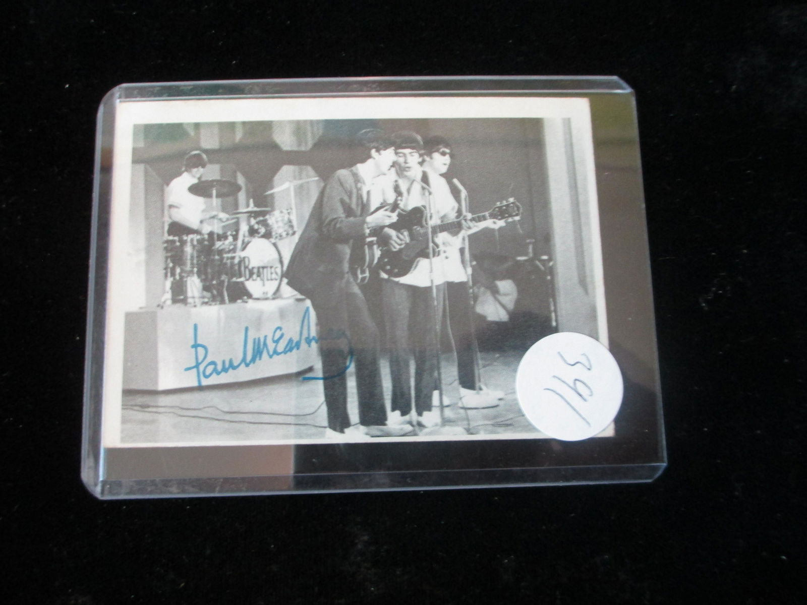 1965 beatles card paul mccartney no coa (1 of 1)