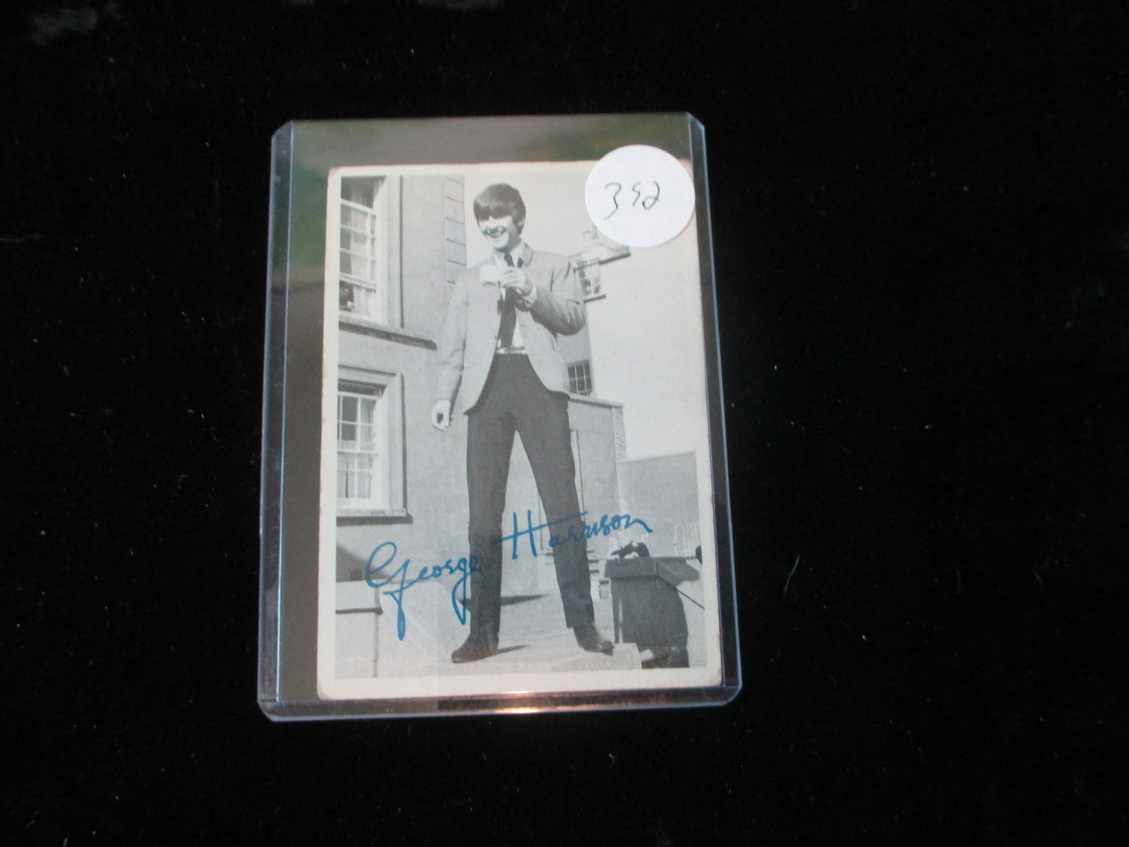 1964 beatles card george harrison no coa: #30 of 60 photos