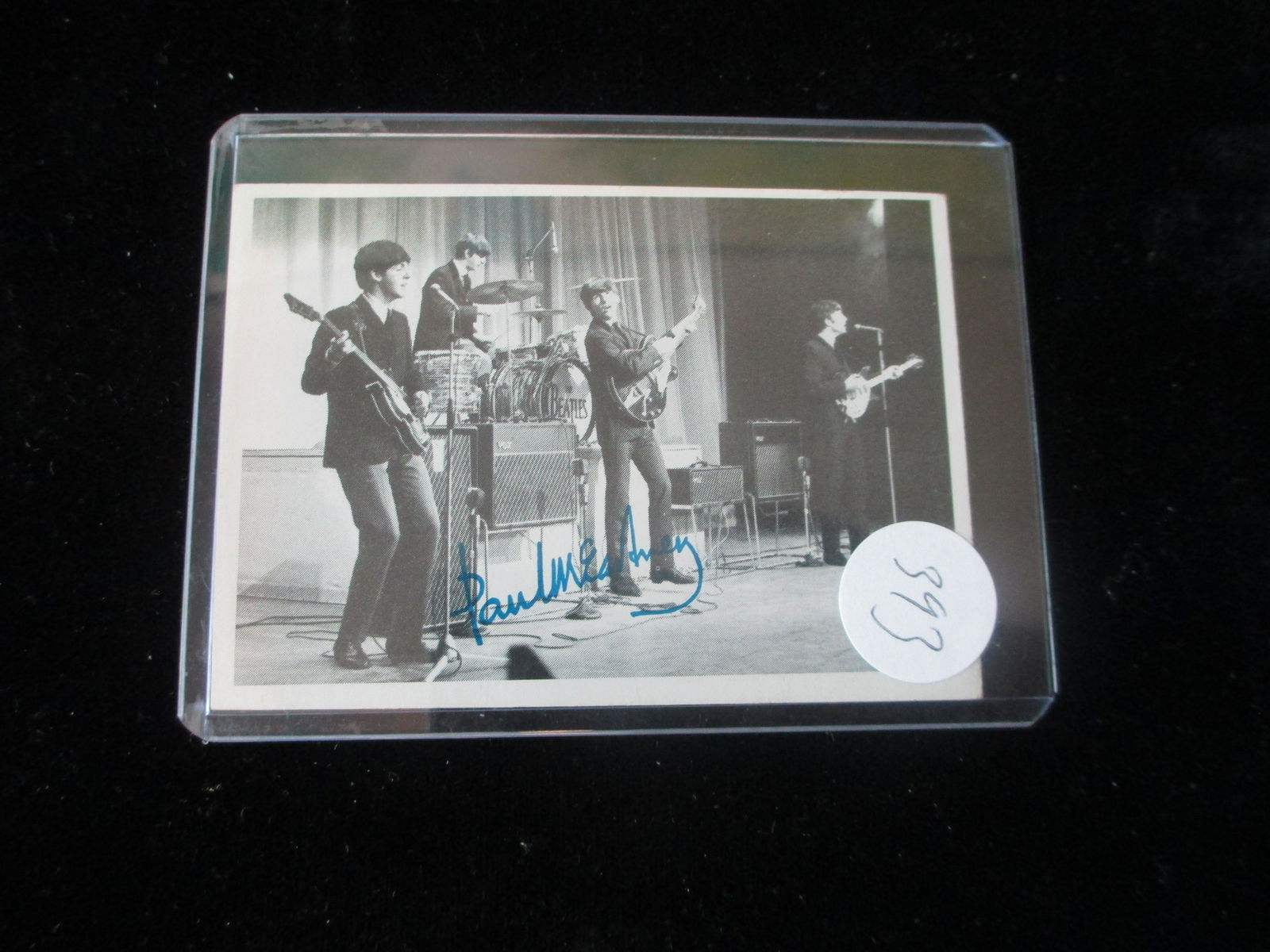 1964 beatles card paul mccartney no coa: 3rd series no 121