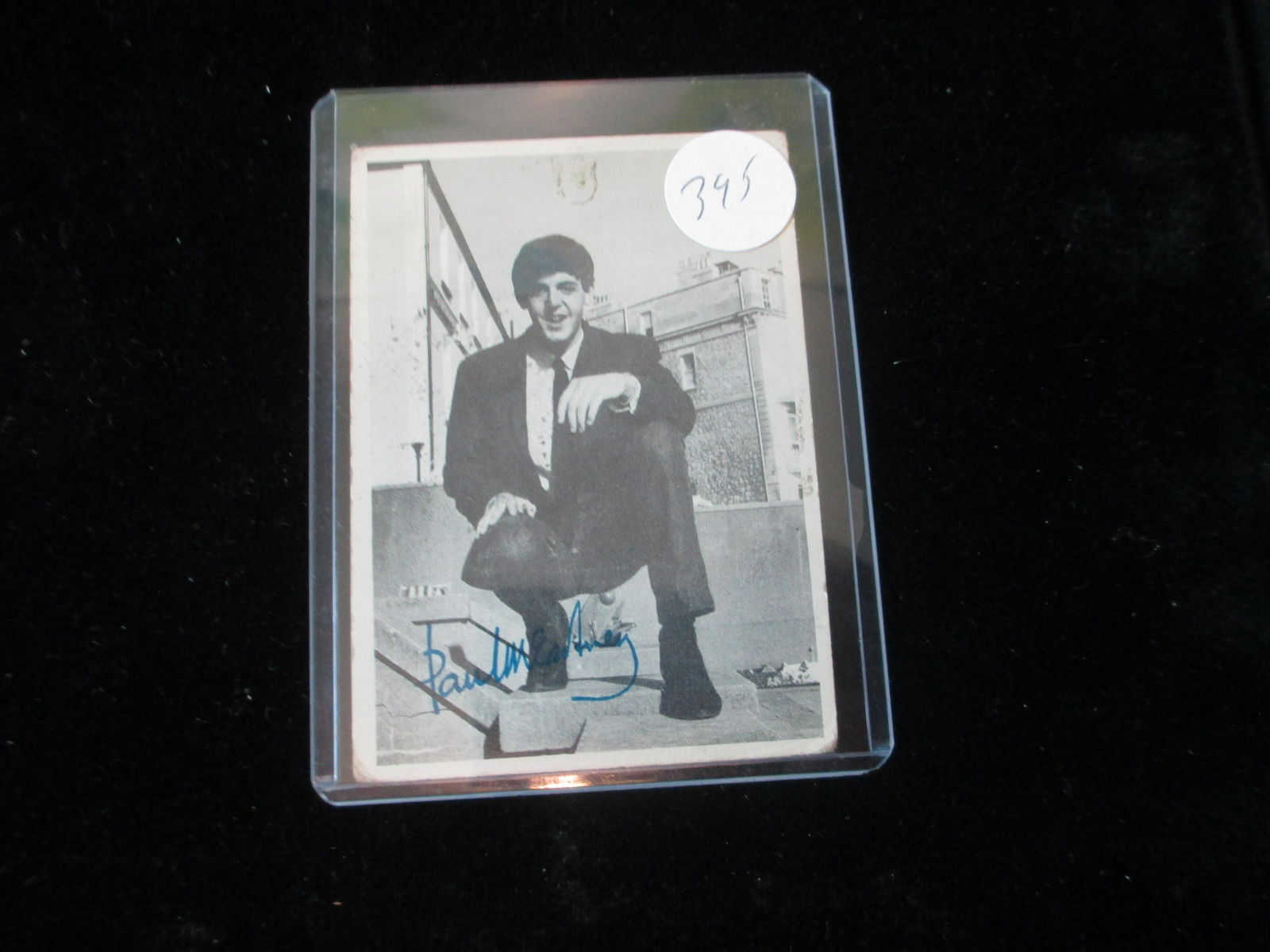 1964 beatles card paul mccartney no coa: #58 of 60 photos