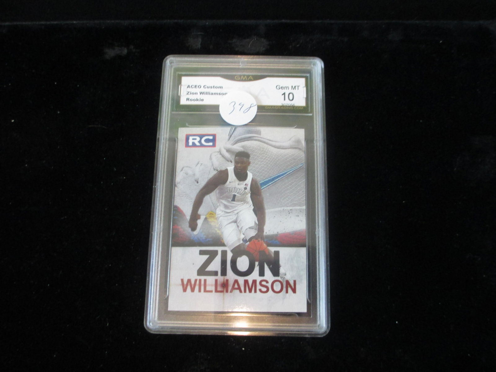 gma graded zion williamson rookie card mint 10 (1 of 1)