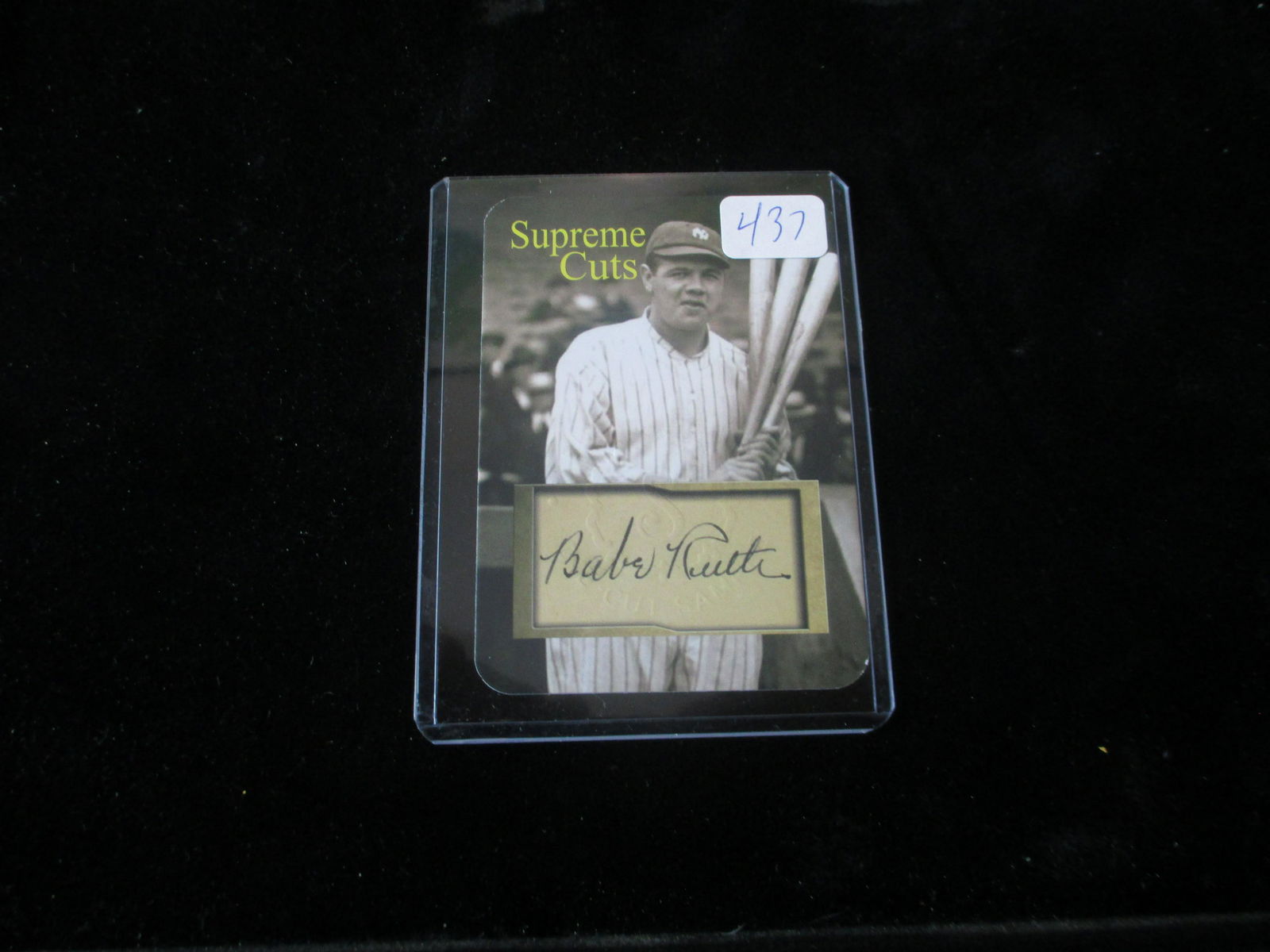 babe ruth facsimile auto (1 of 1)