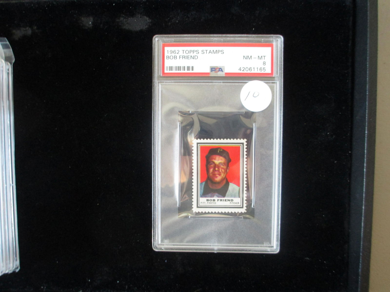 psa graded 1962 bob friend mint 8 (1 of 1)
