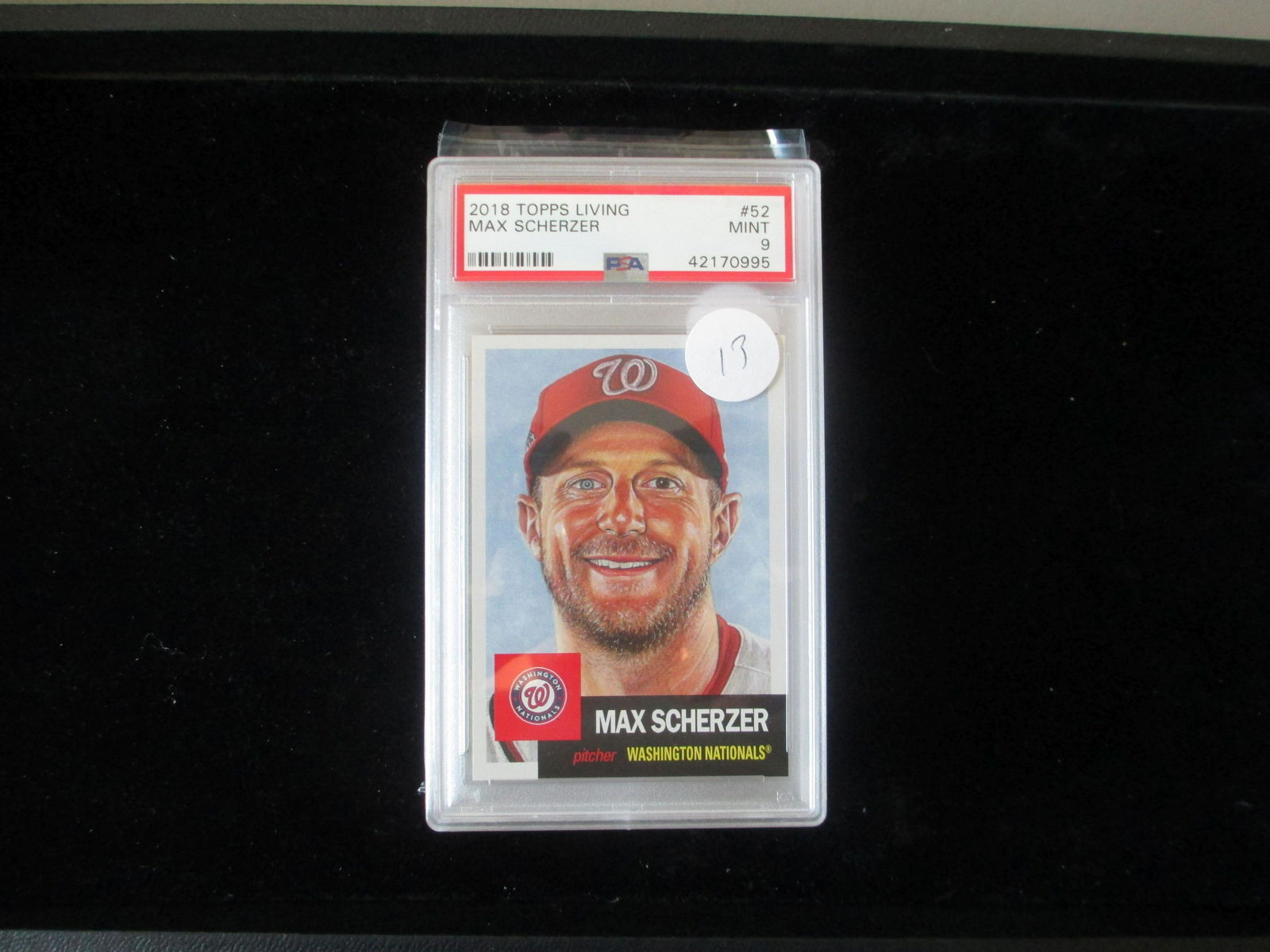 psa graded 2018 max scherzer mint 9 (1 of 1)