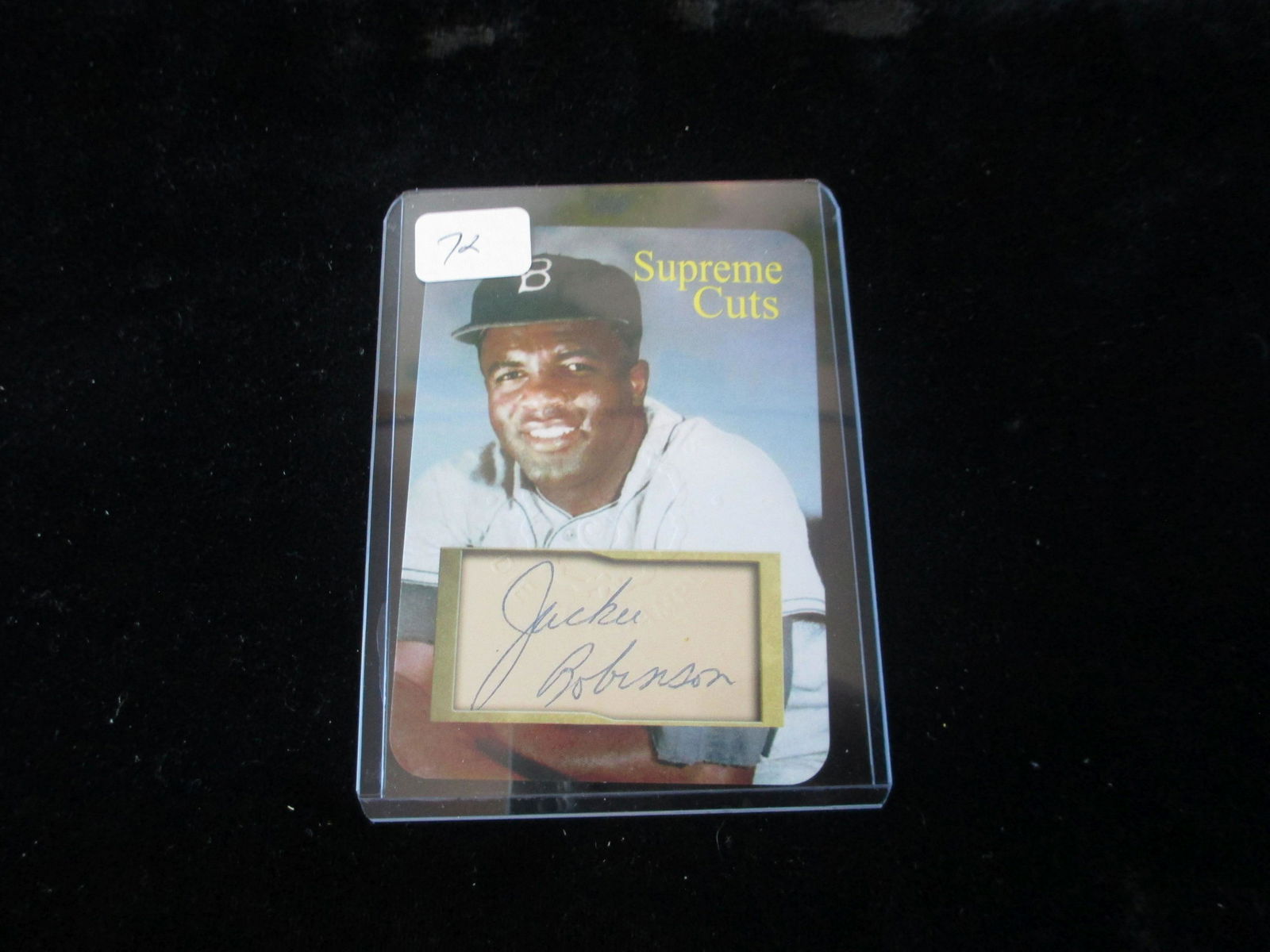 fascimile auto jackie robinson (1 of 1)